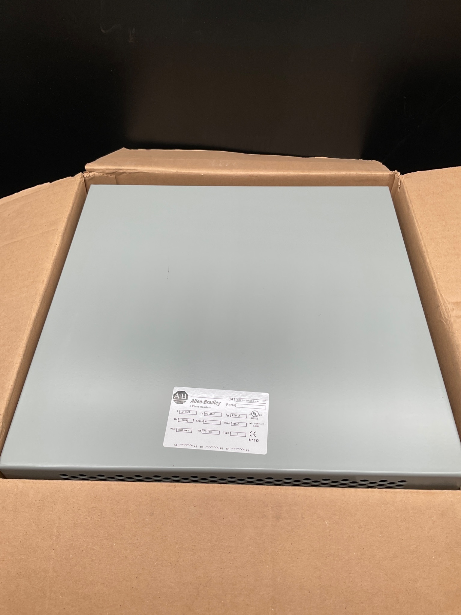 ALLEN BRADLEY 1321-3RA80-A Line Reactor 80A 600V NEW 2