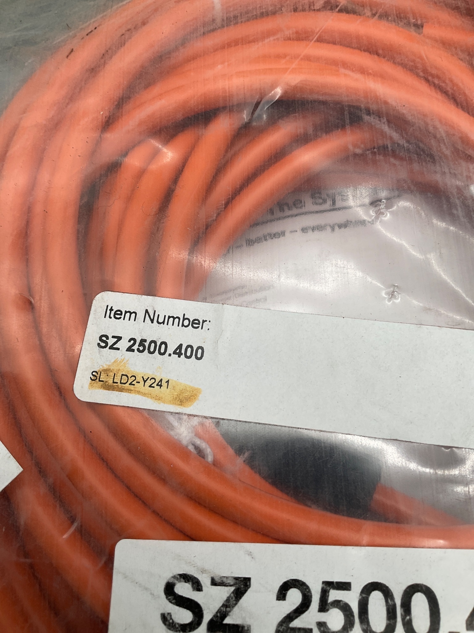 RITTAL SZ 2500.400 LED System Light Cable 3-Pole 3000mm NEW (5 Pack) 2