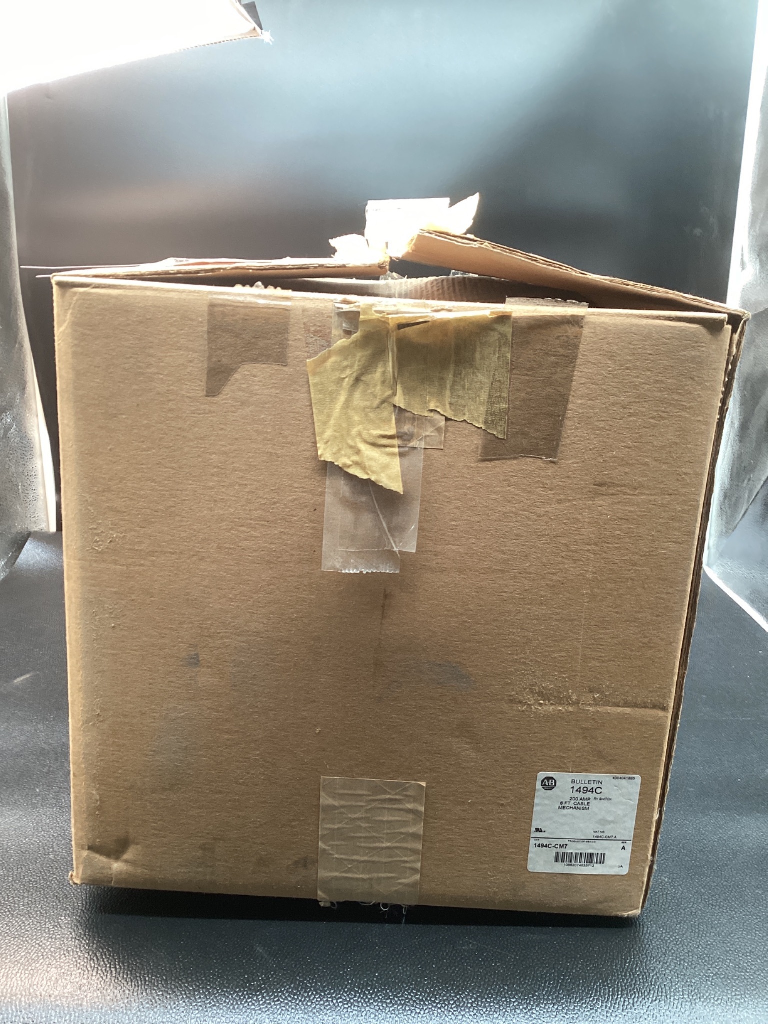 ALLEN BRADLEY 1494C-CM7 200A RH Disconnect Switch 6FT Cable Mechanism NEW 3