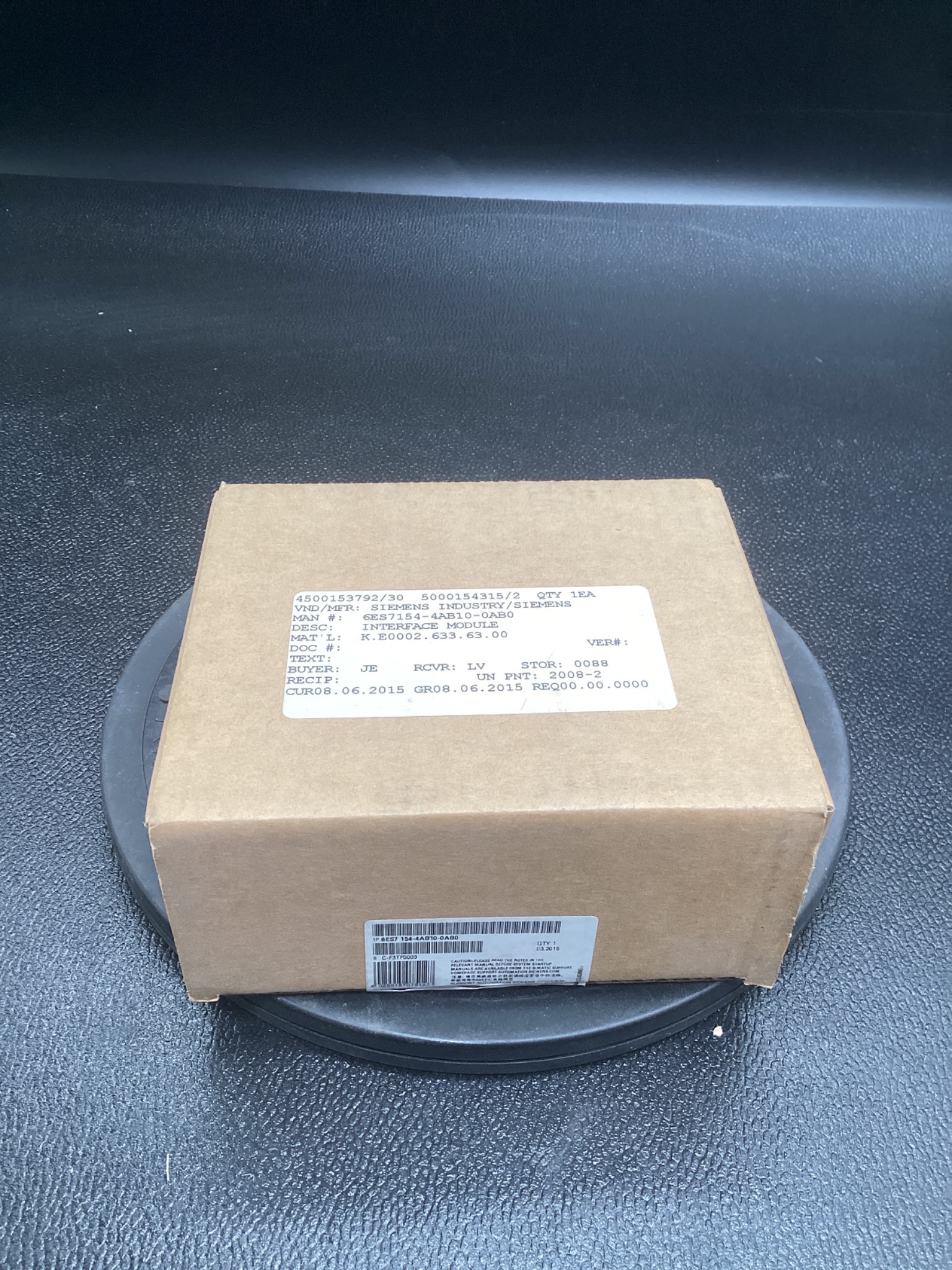 SIEMENS 6ES7 154-4AB10-0AB0 Interface Module ET200M NEW 4