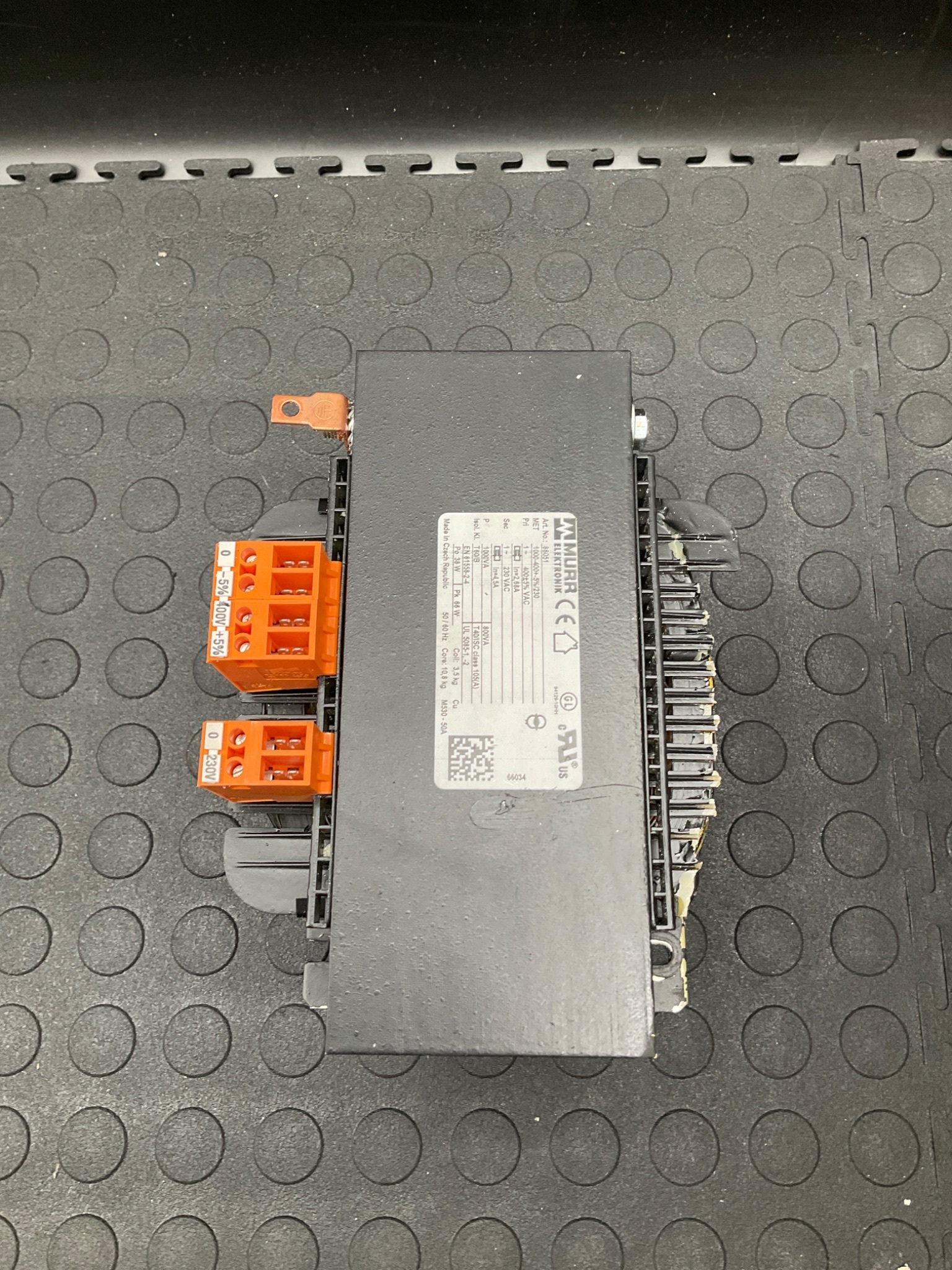 MURR 86051 Isolation Transformer USED 2