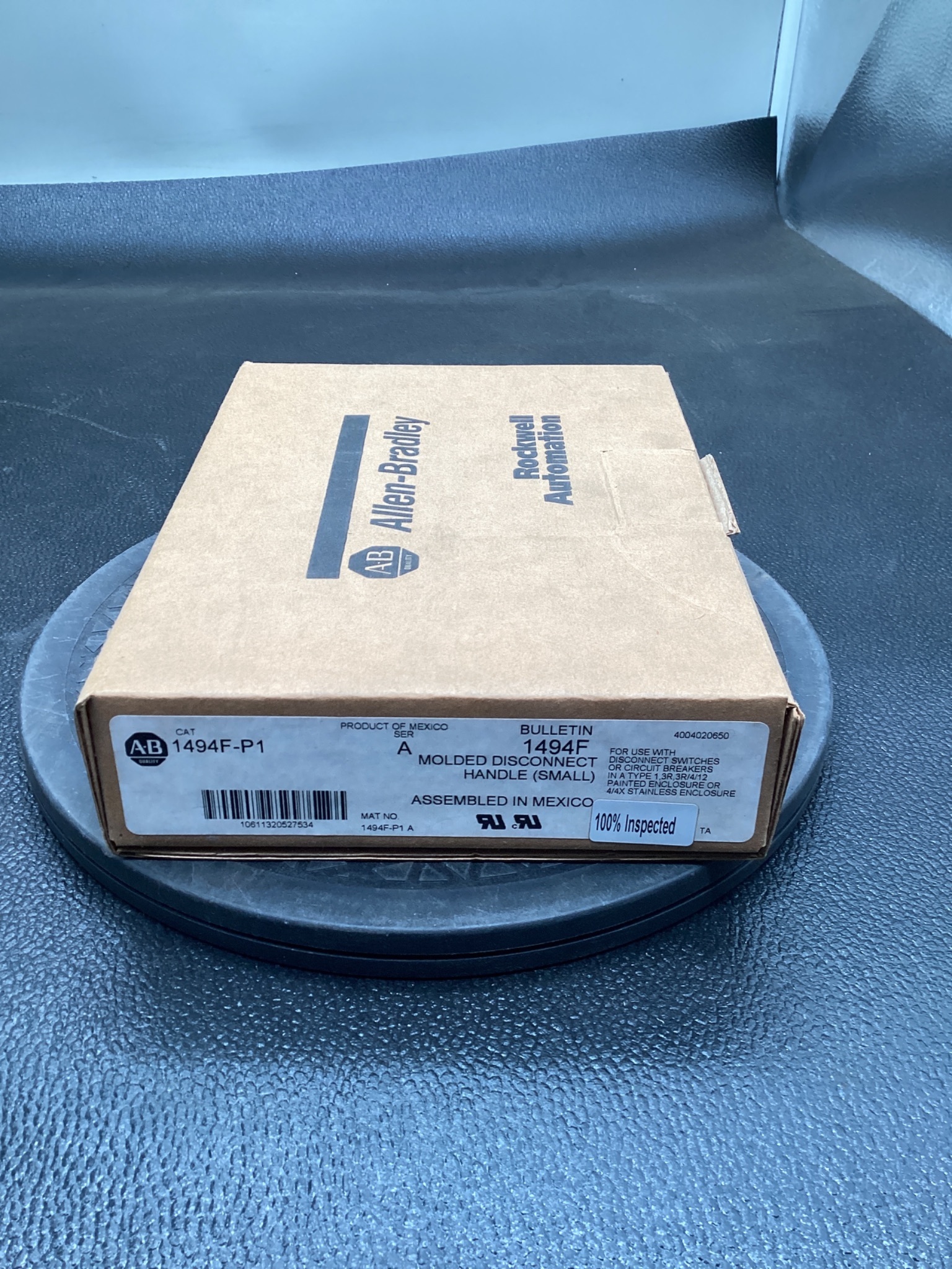 ALLEN BRADLEY 1494F-P1 Disconnect Switch Handle Series A NEW 1