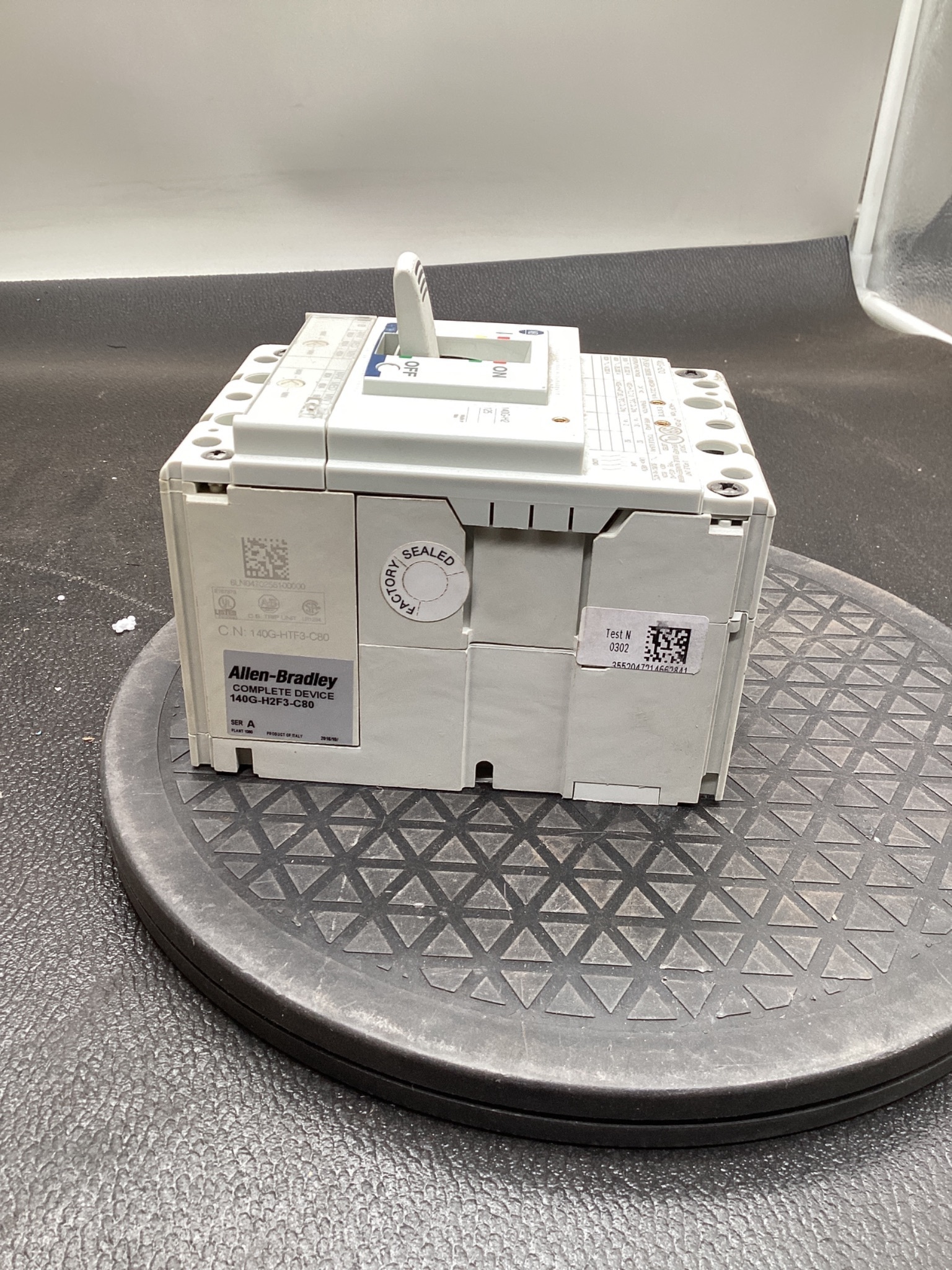 ALLEN BRADLEY 140G-H2F3-C80 Molded Case Circuit Breaker 400V 80A Ser. A NEW 5