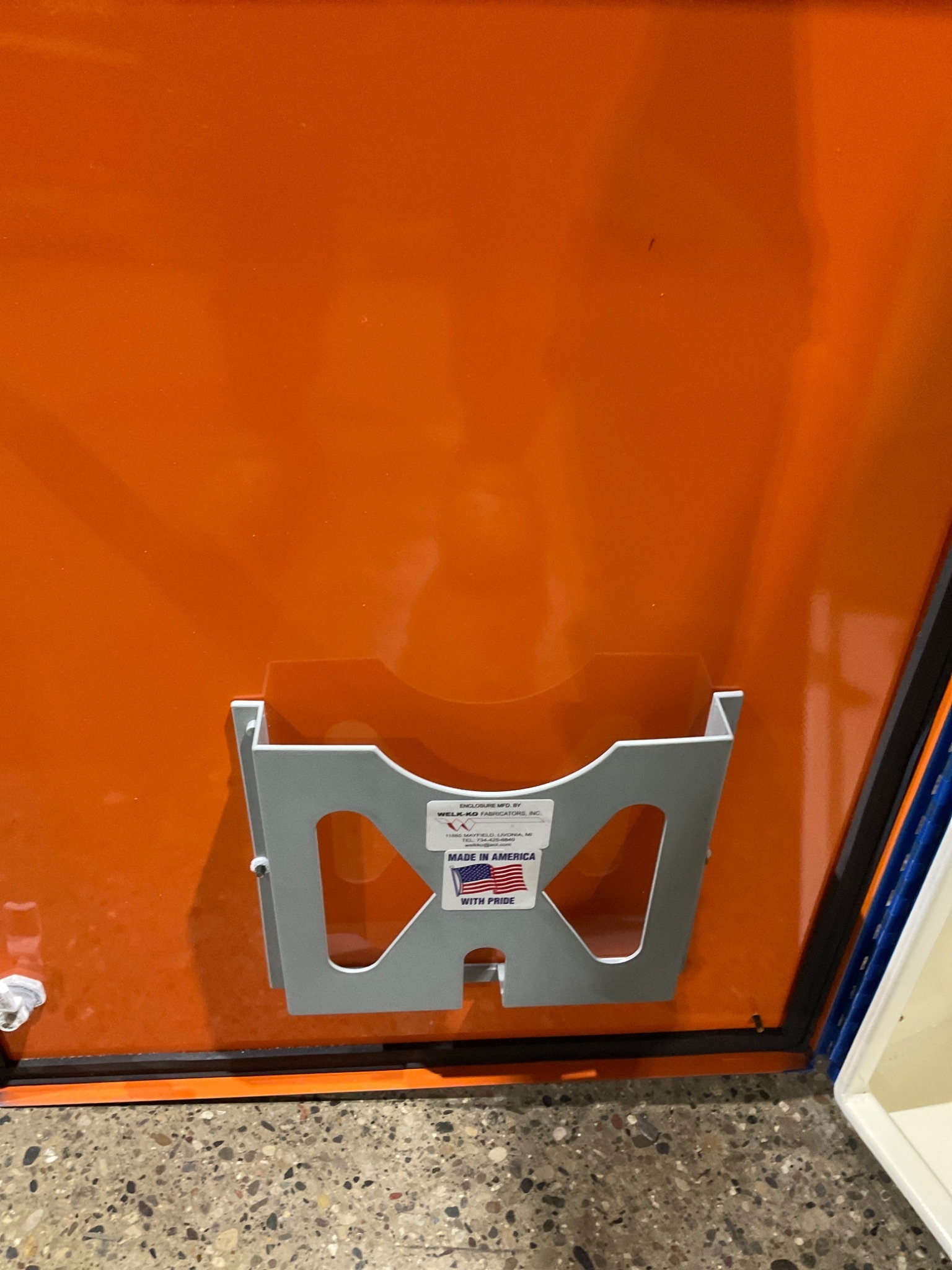 WELK-KO Blue Electrical Enclosure 30 x 26 NEW 4