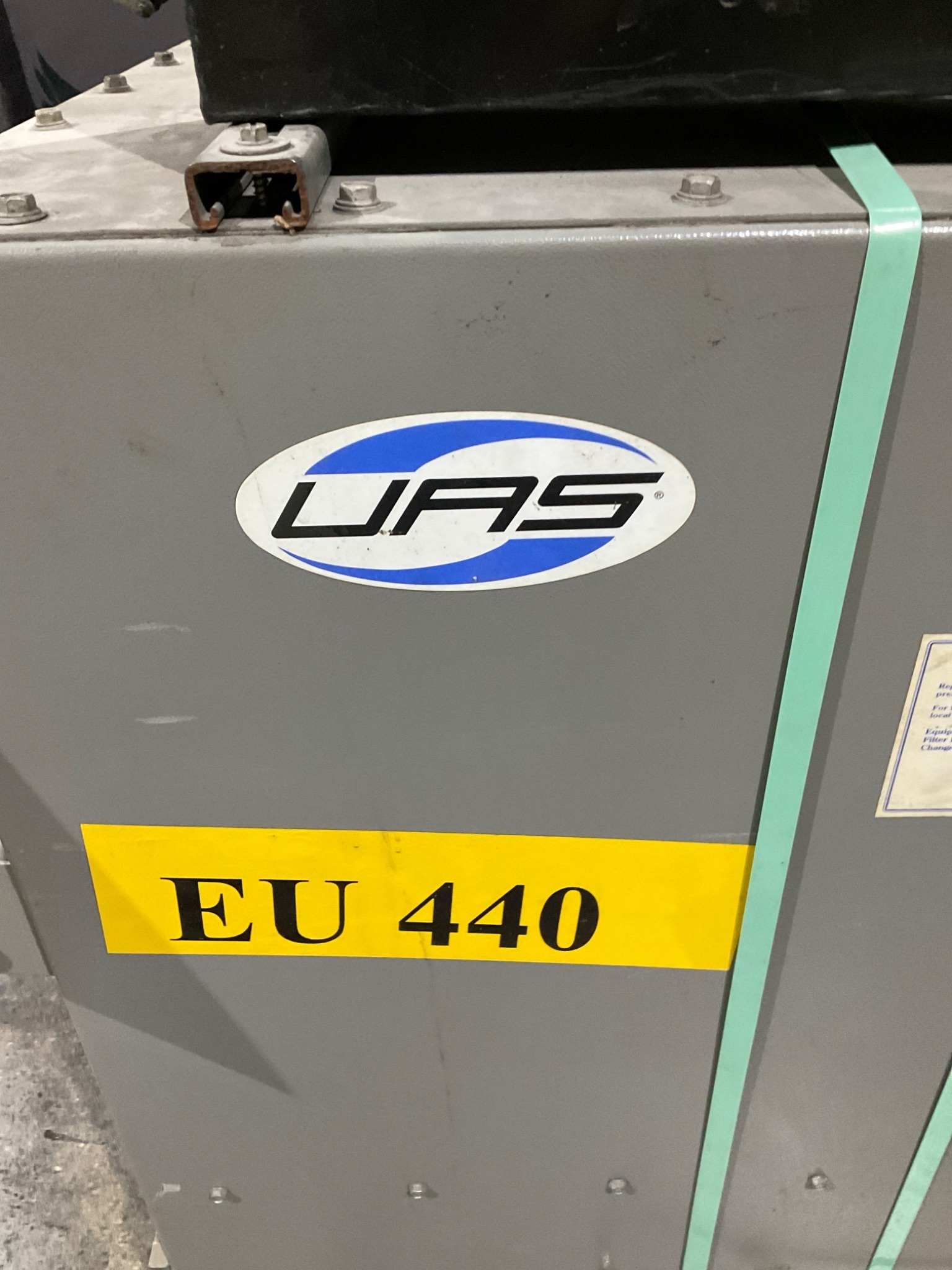 UNITED AIR SPECIALISTS SFC-2-1-DD Dust Collector 5HP 460V USED 3