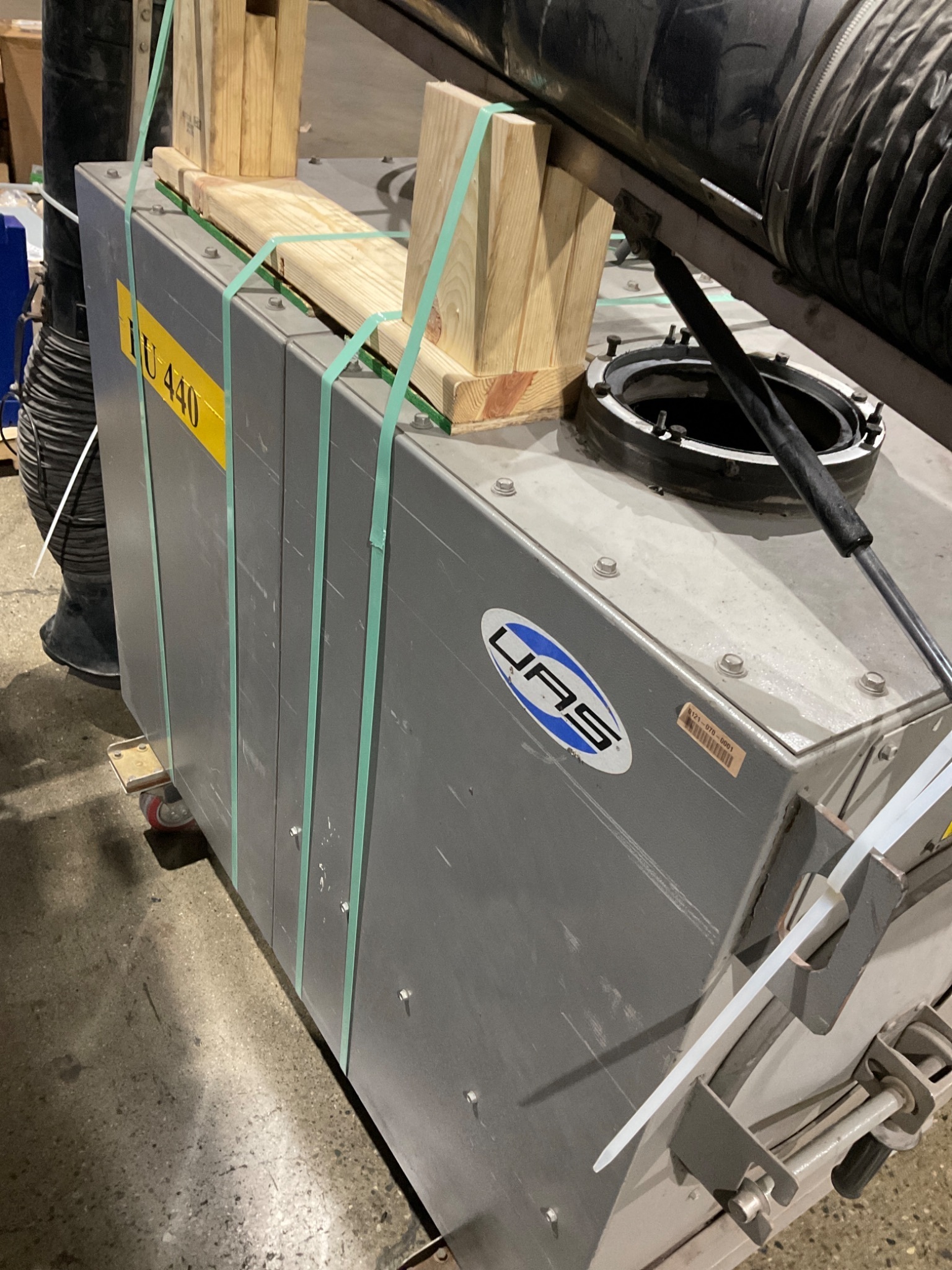 UNITED AIR SPECIALISTS SFC-2-1-DD Dust Collector 5HP 460V USED 6