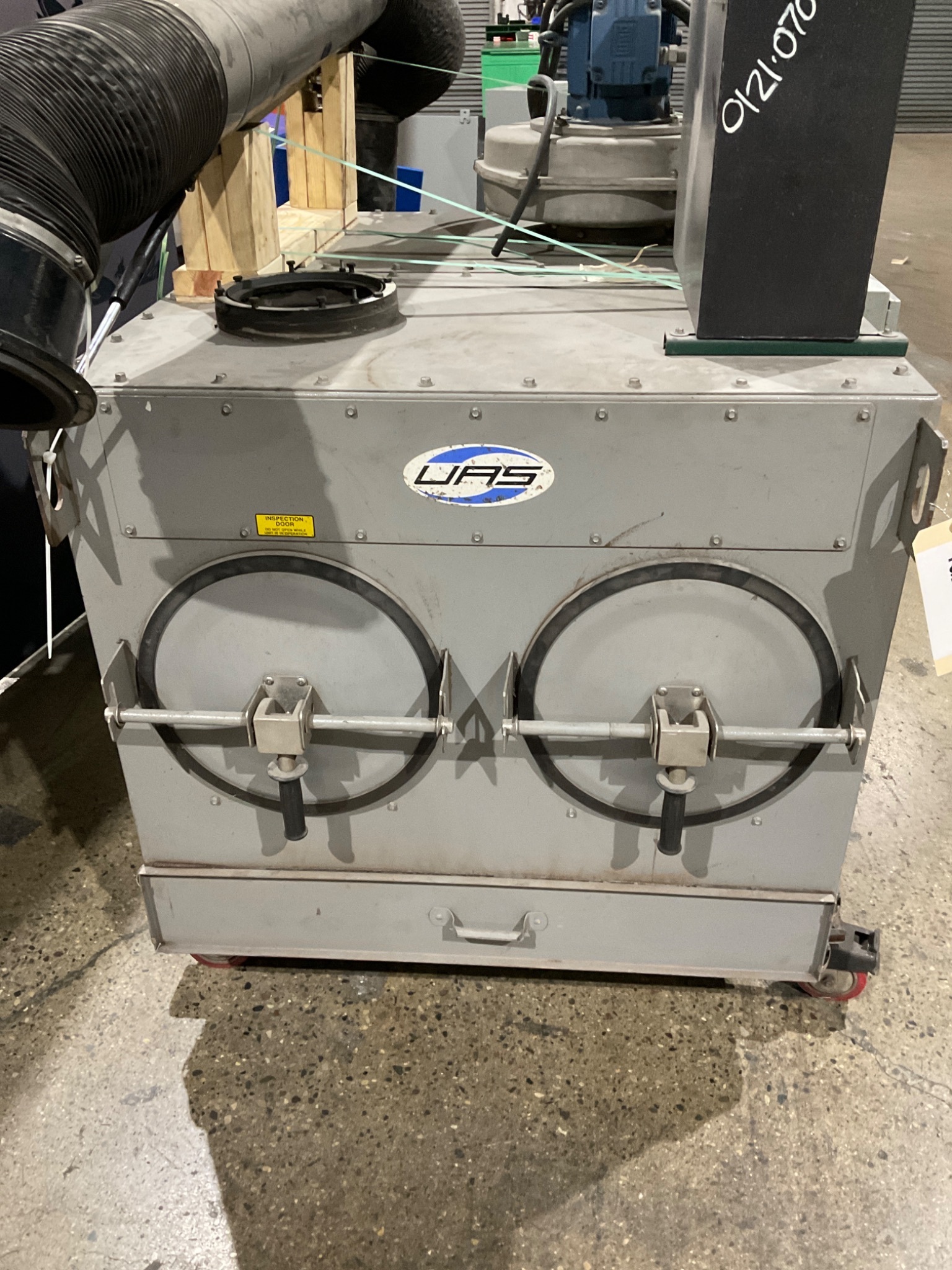 UNITED AIR SPECIALISTS SFC-2-1-DD Dust Collector 5HP 460V USED 8
