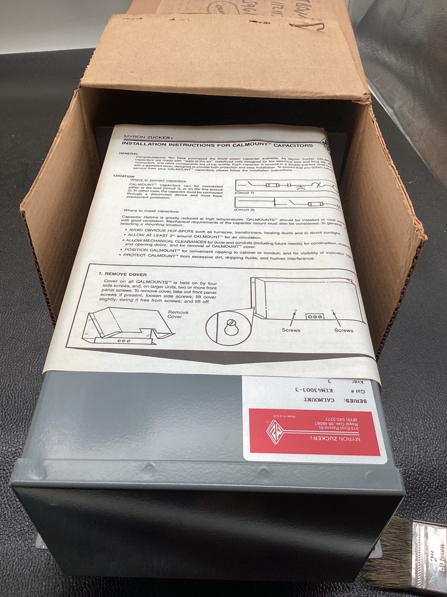 MYRON ZUCKER KIM43003-3 Industrial Transformer NEW 4