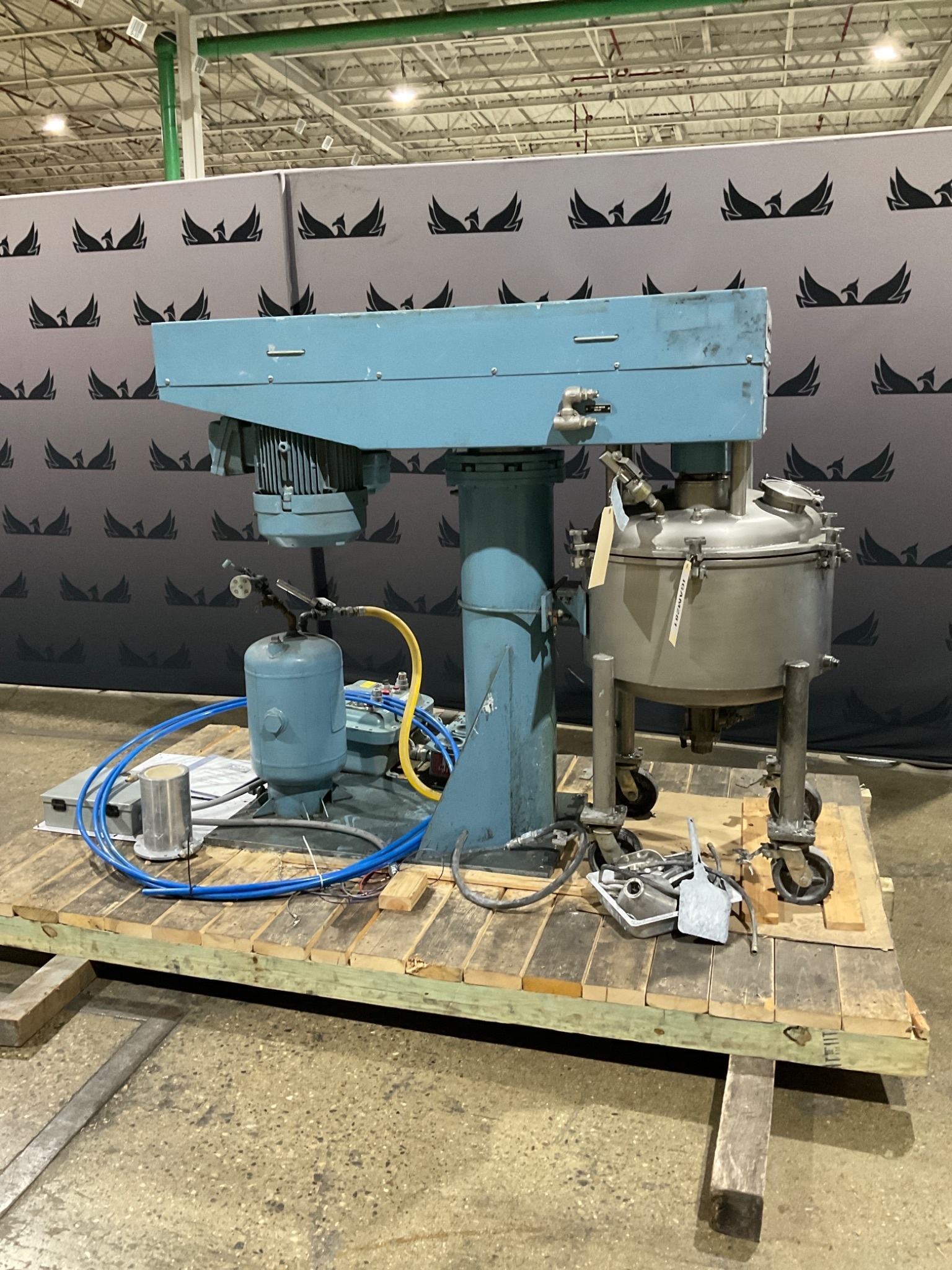 PREMIER MILL ESD/V-10/5 Industrial Mixer 10HP + 5HP 460V USED 3