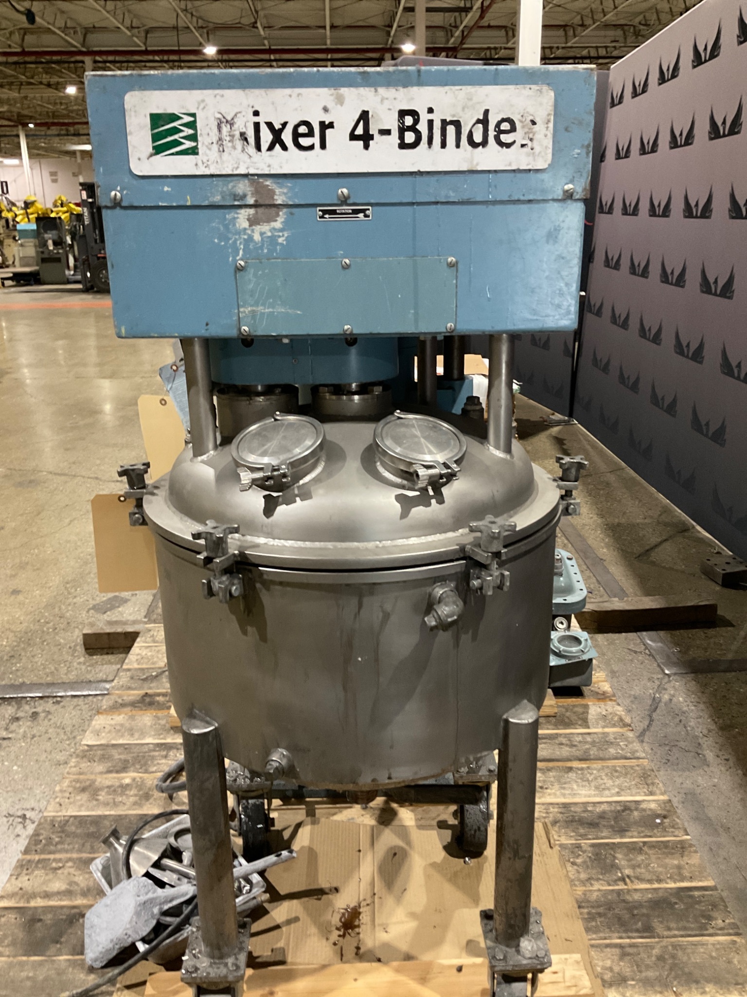 PREMIER MILL ESD/V-10/5 Industrial Mixer 10HP + 5HP 460V USED 4
