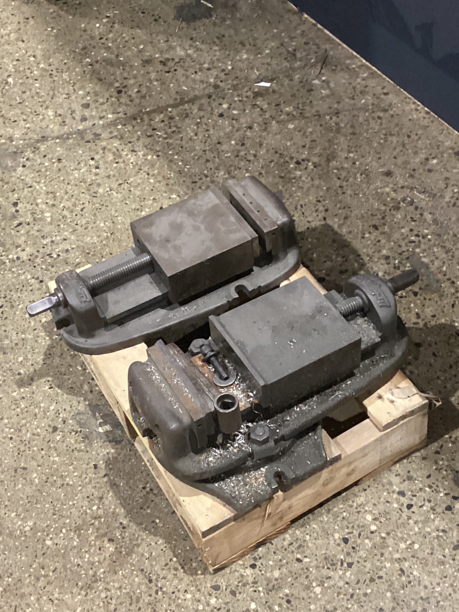 BRIDGEPORT Machine Vises USED (LOT OF 2) 2