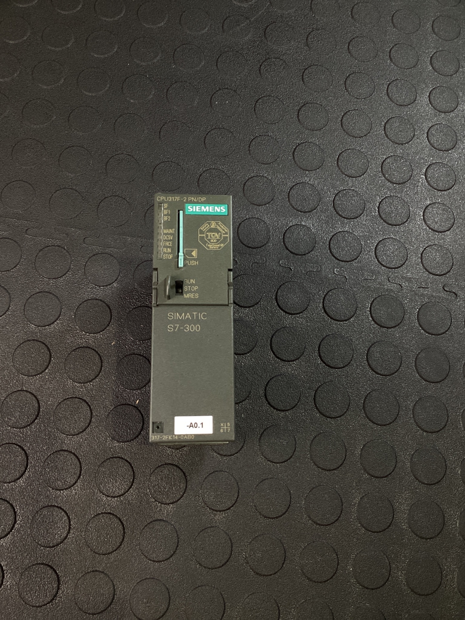 SIEMENS 6ES7 317-2FK14-0AB0 SIMATIC S7 PN/DP CPU USED 0