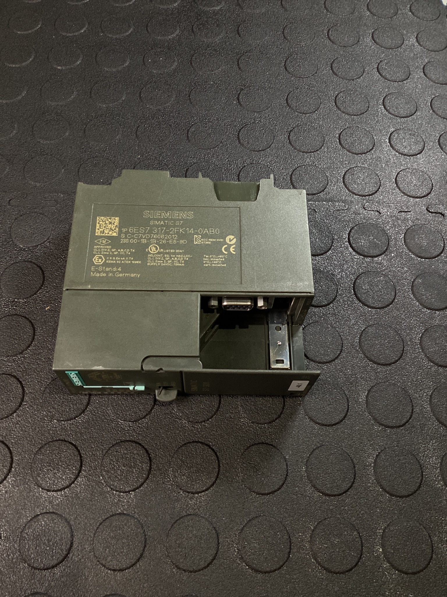 SIEMENS 6ES7 317-2FK14-0AB0 SIMATIC S7 PN/DP CPU USED 2