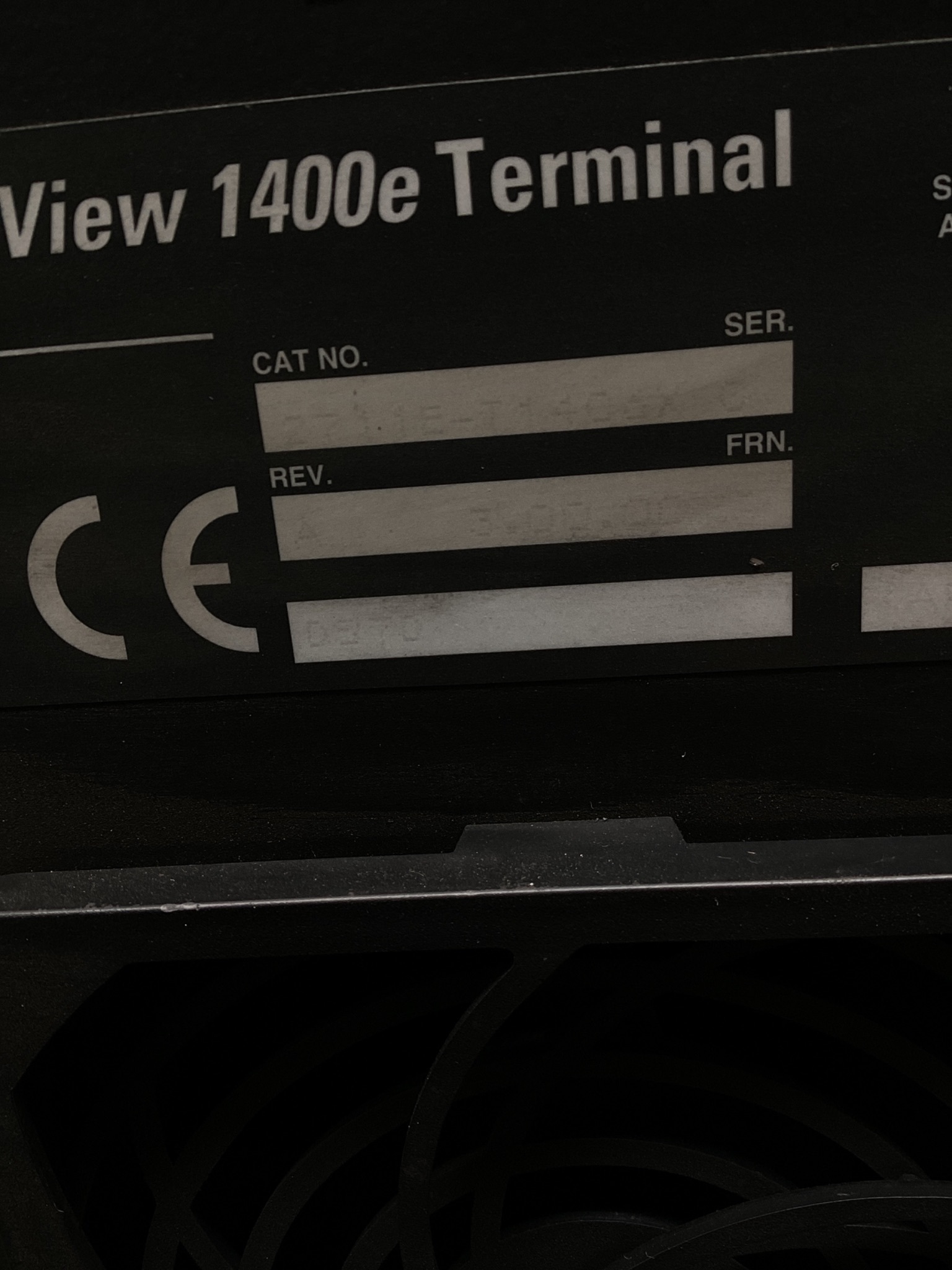 ALLEN BRADLEY 2711E-T1406X PanelView 1400E Touch Terminal USED 4
