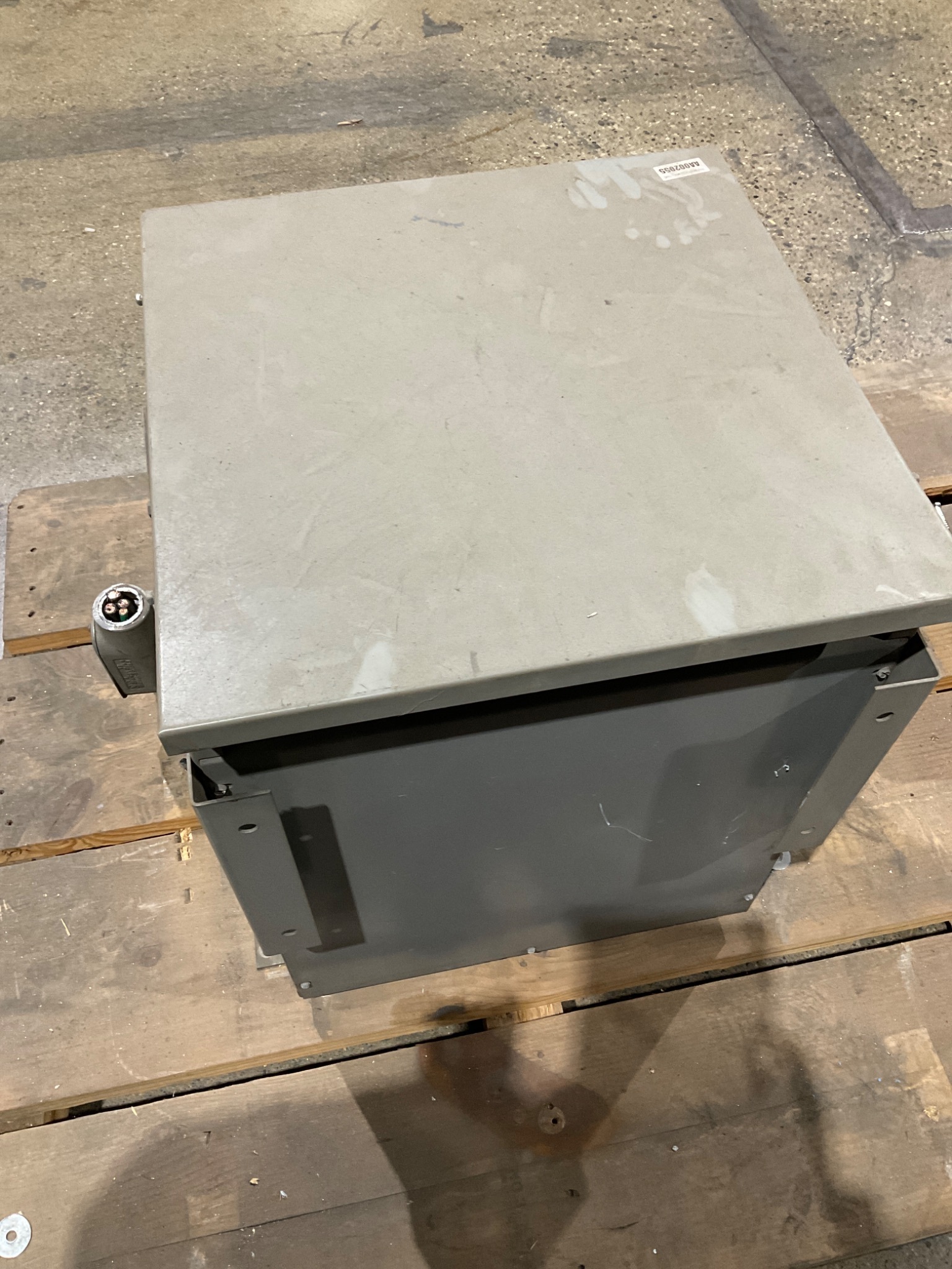 REX POWER MAGNETICS BA45H-M/Z 45kVA Transformer 480V-208Y/120V USED 4