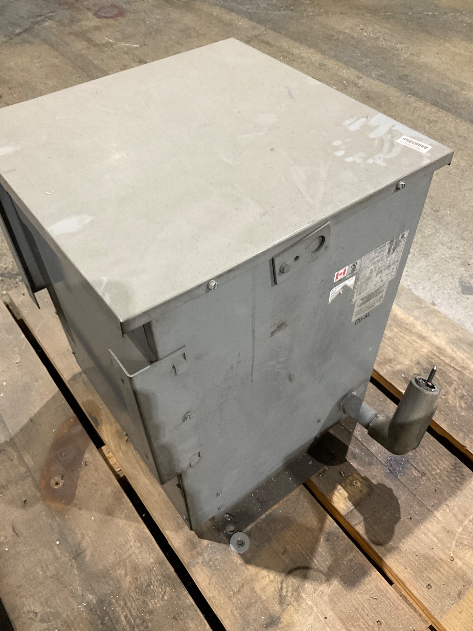 REX POWER MAGNETICS BA45H-M/Z 45kVA Transformer 480V-208Y/120V USED 5