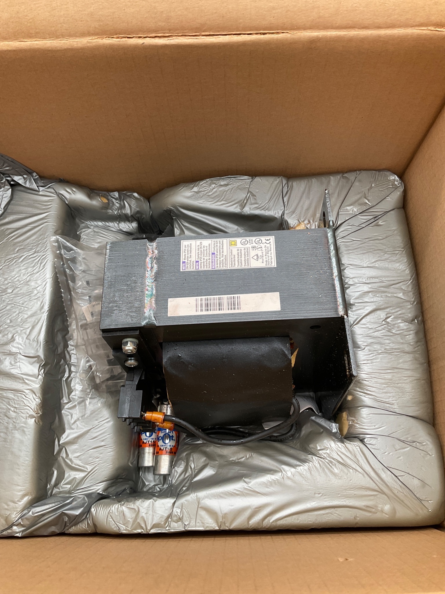 SQUARE D 9070T1500D1 Control Transformer 1500VA NEW 2