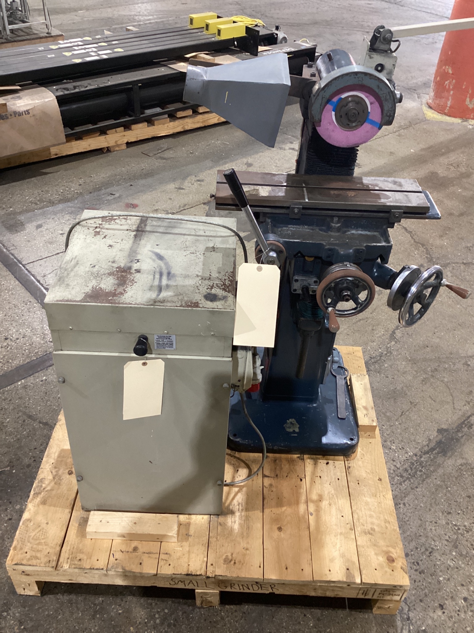 HERBERT Junior Surface Grinder w/ Dust Collector USED 0