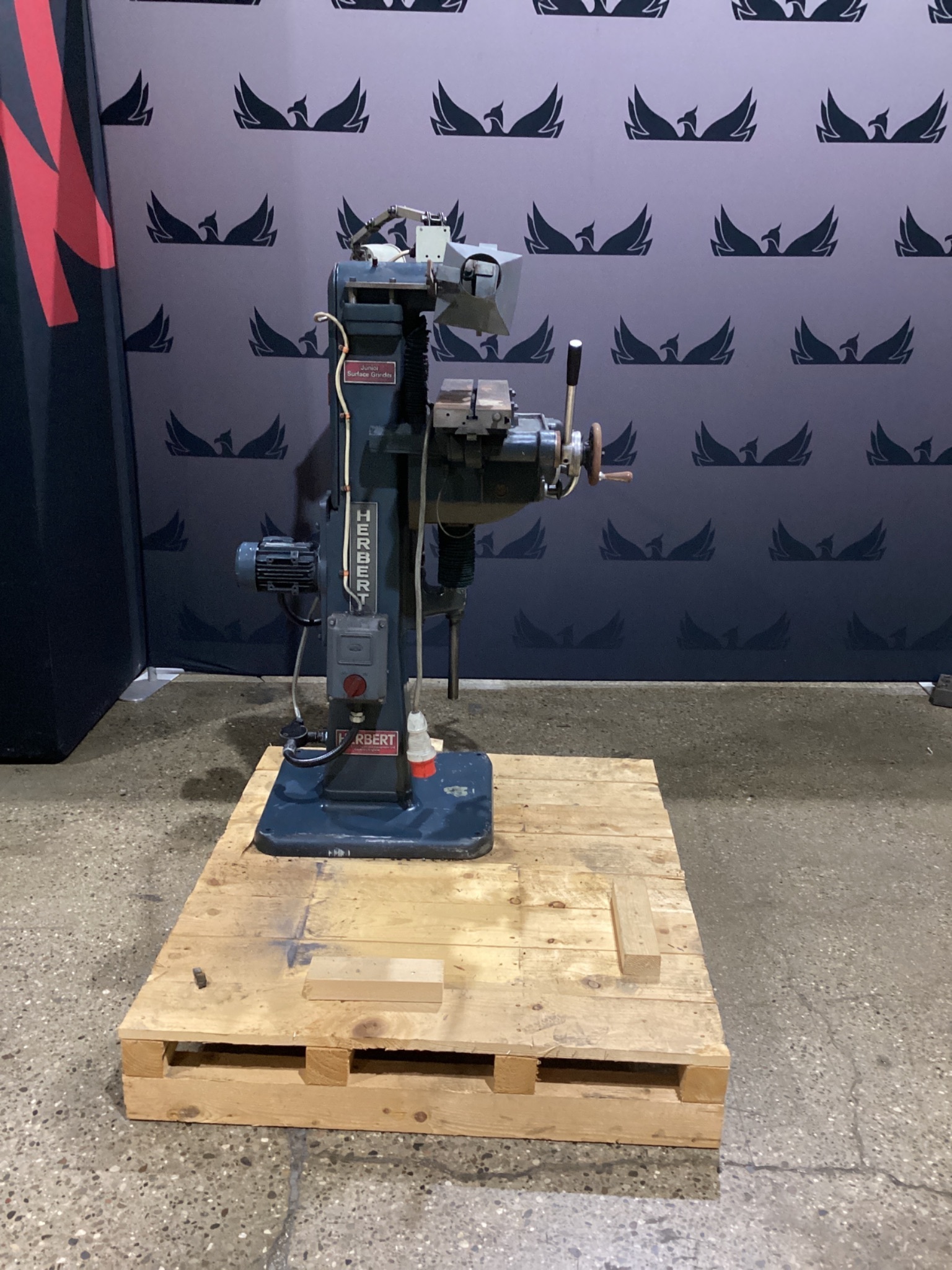 HERBERT Junior Surface Grinder w/ Dust Collector USED 1