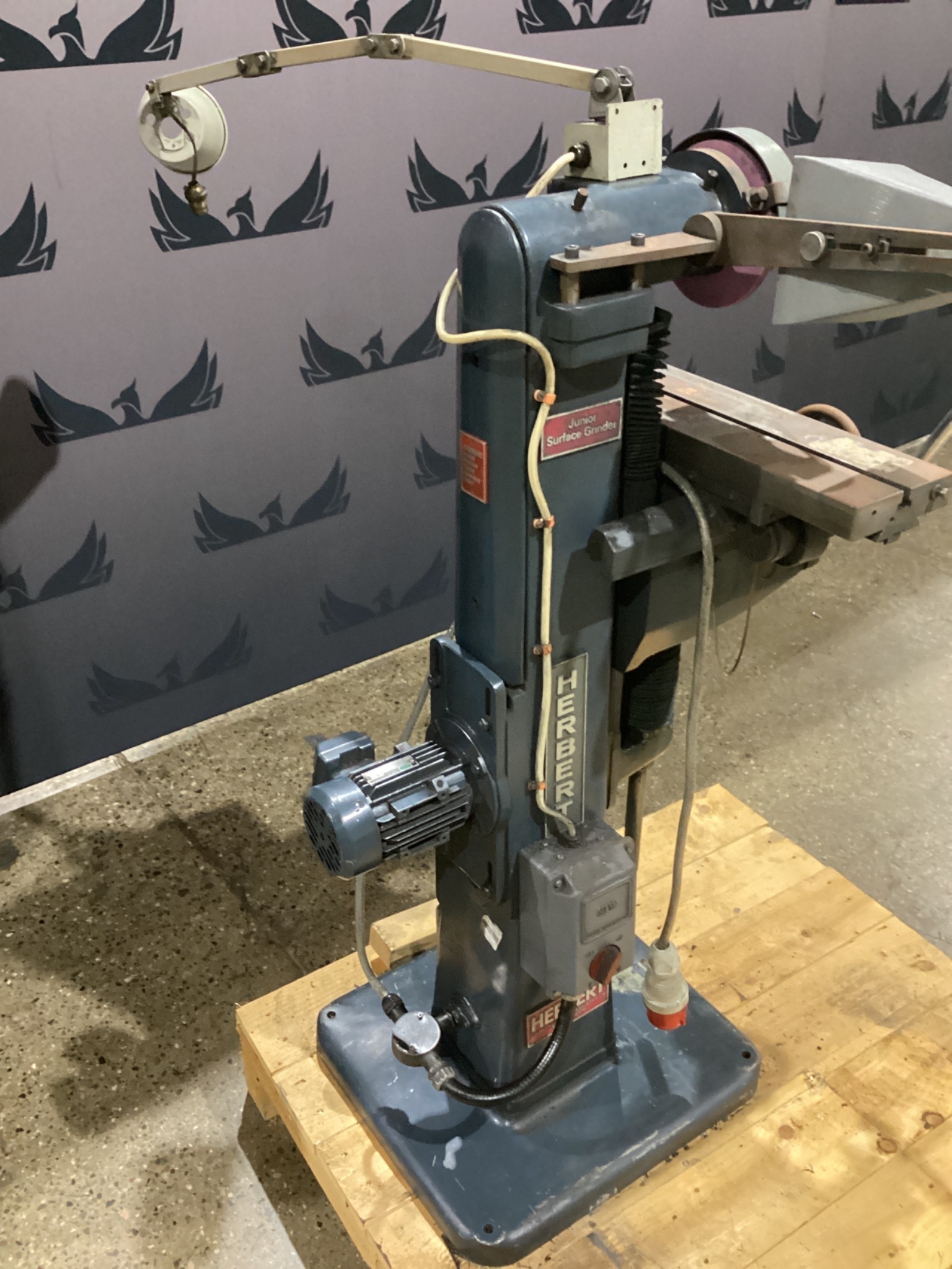 HERBERT Junior Surface Grinder w/ Dust Collector USED 2