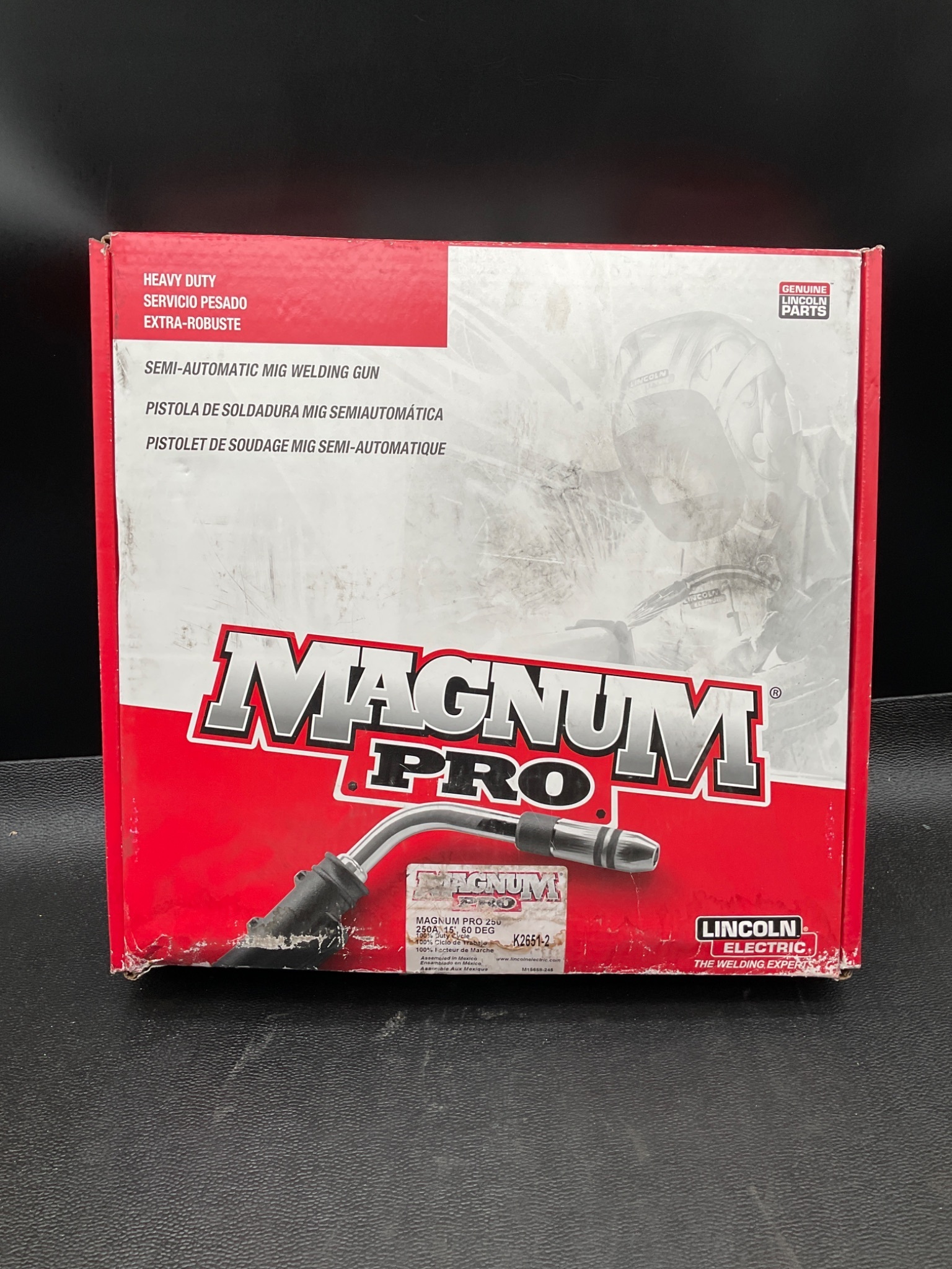 LINCOLN ELECTRIC K2651-2 Magnum PRO 250A MIG Gun 60° Head NEW 3