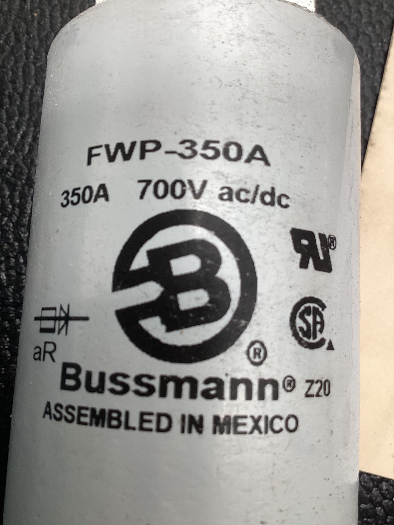 COOPER BUSSMANN FWP-350A High Speed Fuse 350A 700V Stud Mount NEW 4