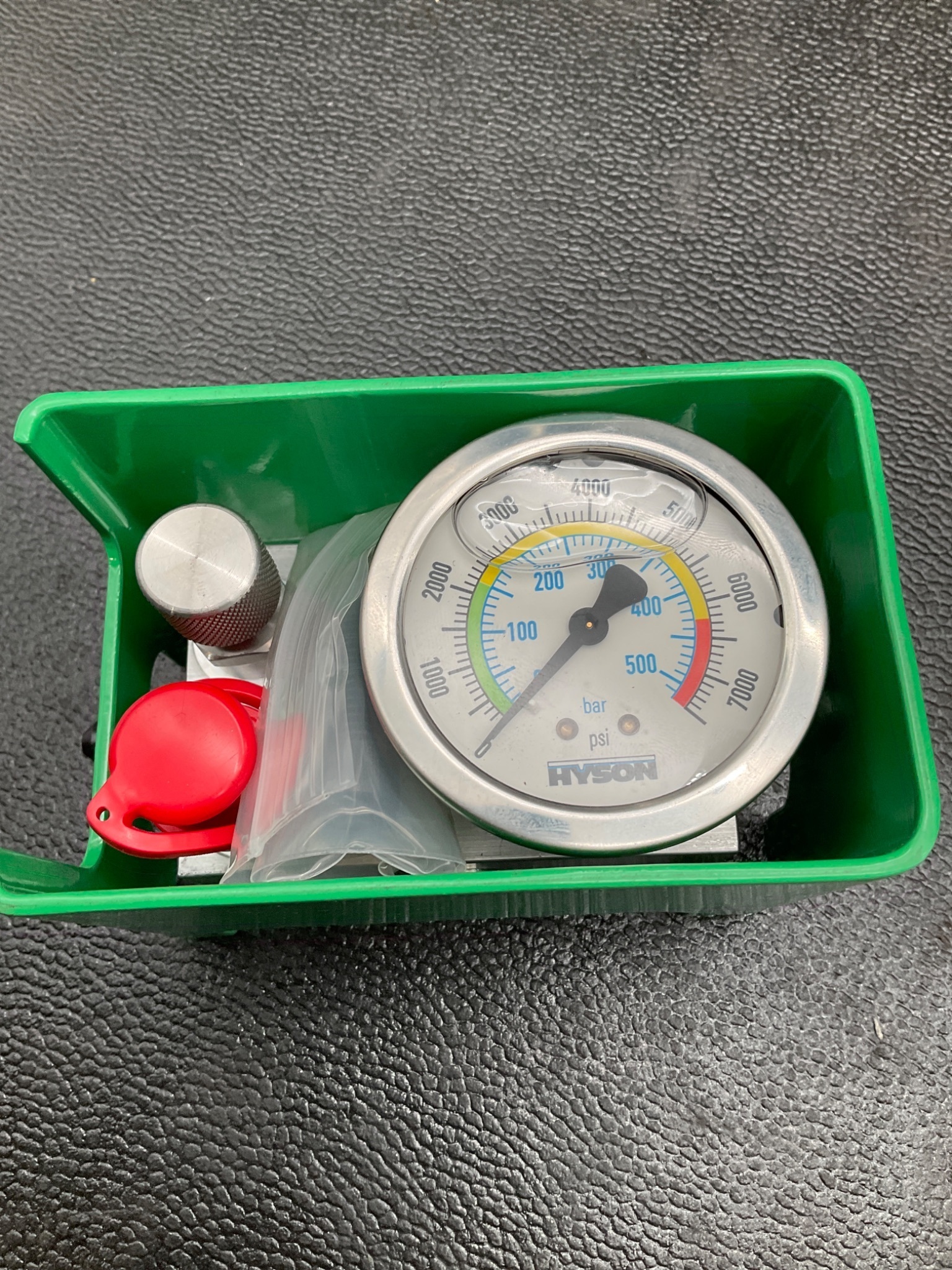 HYSON CP-XM 1000-7000 PSI High Pressure Nitrogen Gas Gauge NEW 2