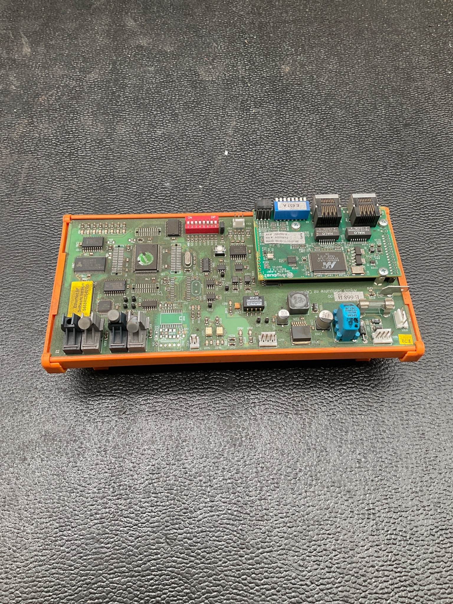 ANYBUS BASISPLATINE E668B CAN Gateway Circuit Board USED 3