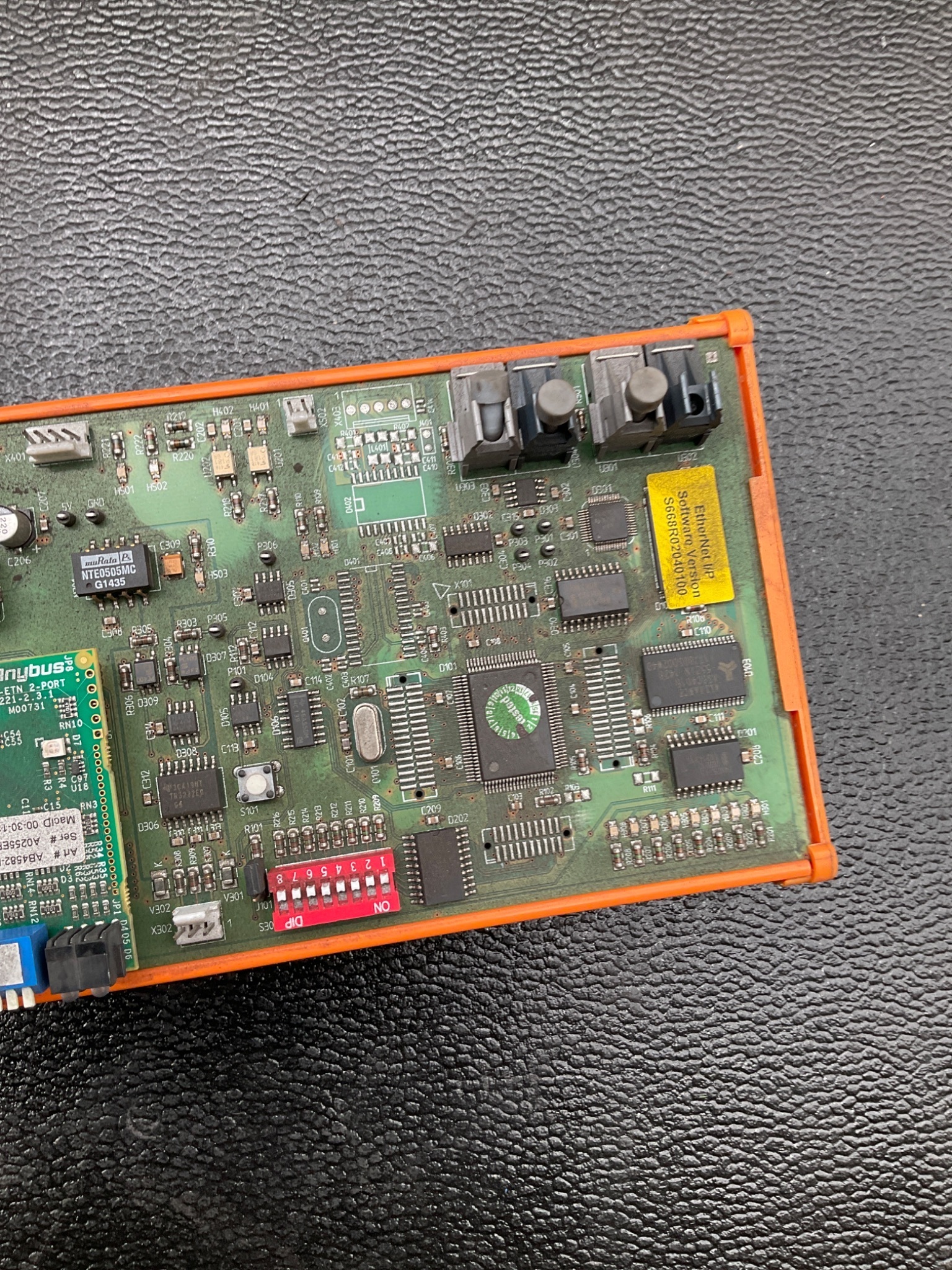 ANYBUS BASISPLATINE E668B CAN Gateway Circuit Board USED 5