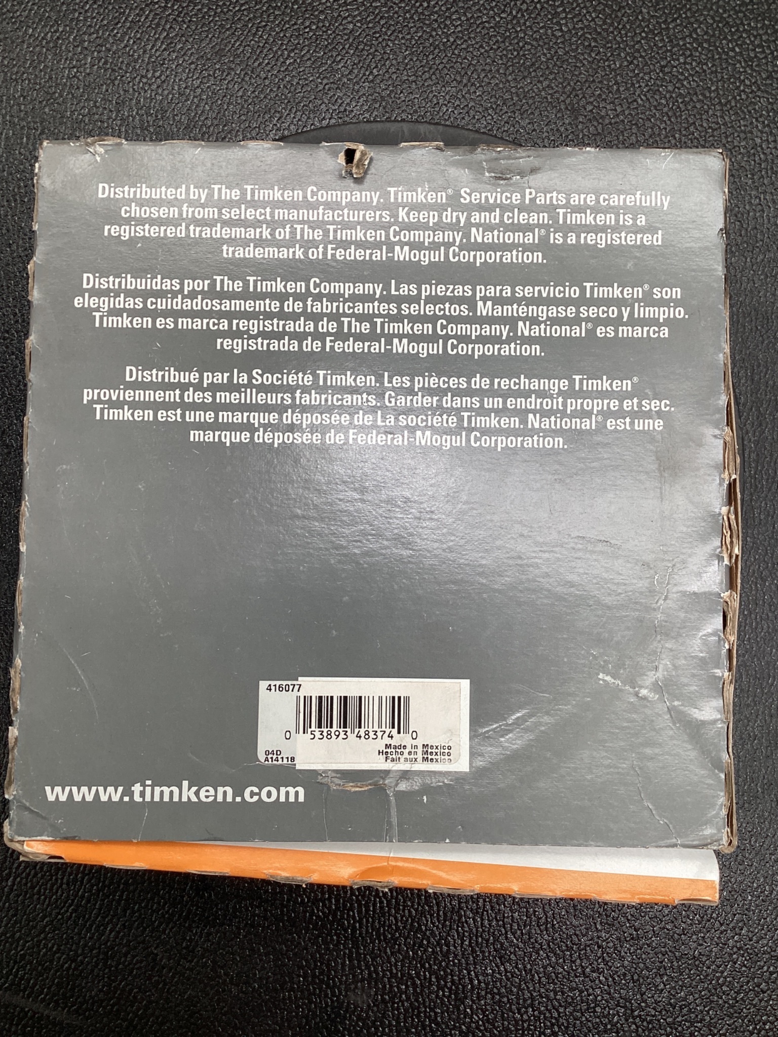 TIMKEN 416077 Nitrile Oil Seal 7.125in x 8.632in x 0.562in NEW 2