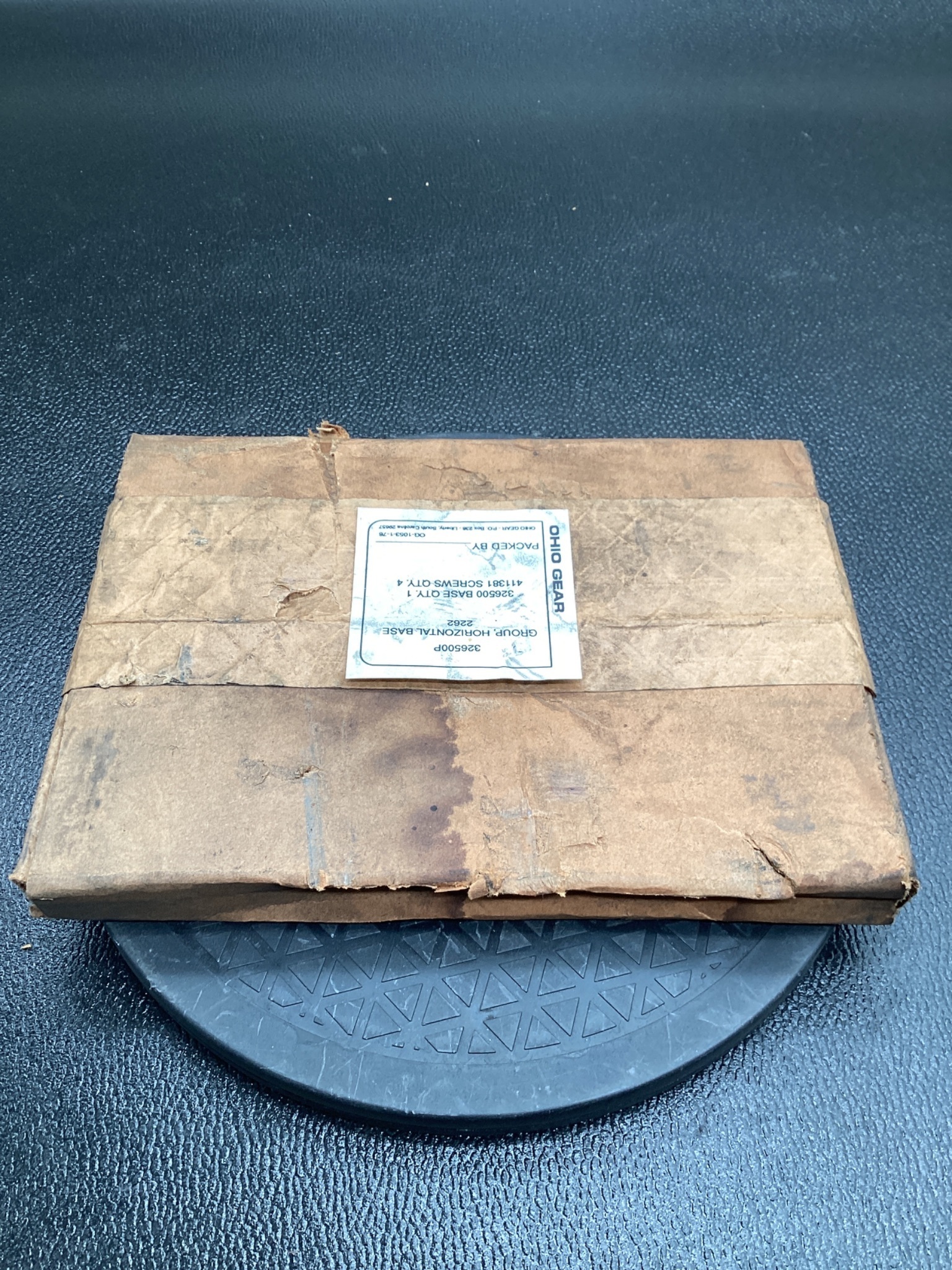 OHIO GEAR 326500P Horizontal Motor Mounting Base USED 2