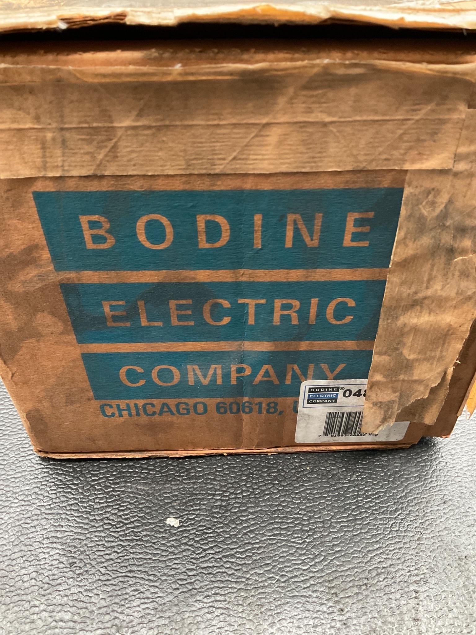 BODINE ELECTRIC 34R6BFCI-W2 AC Gearmotor 1/9HP 115V 20.4:1 Ratio NEW 3