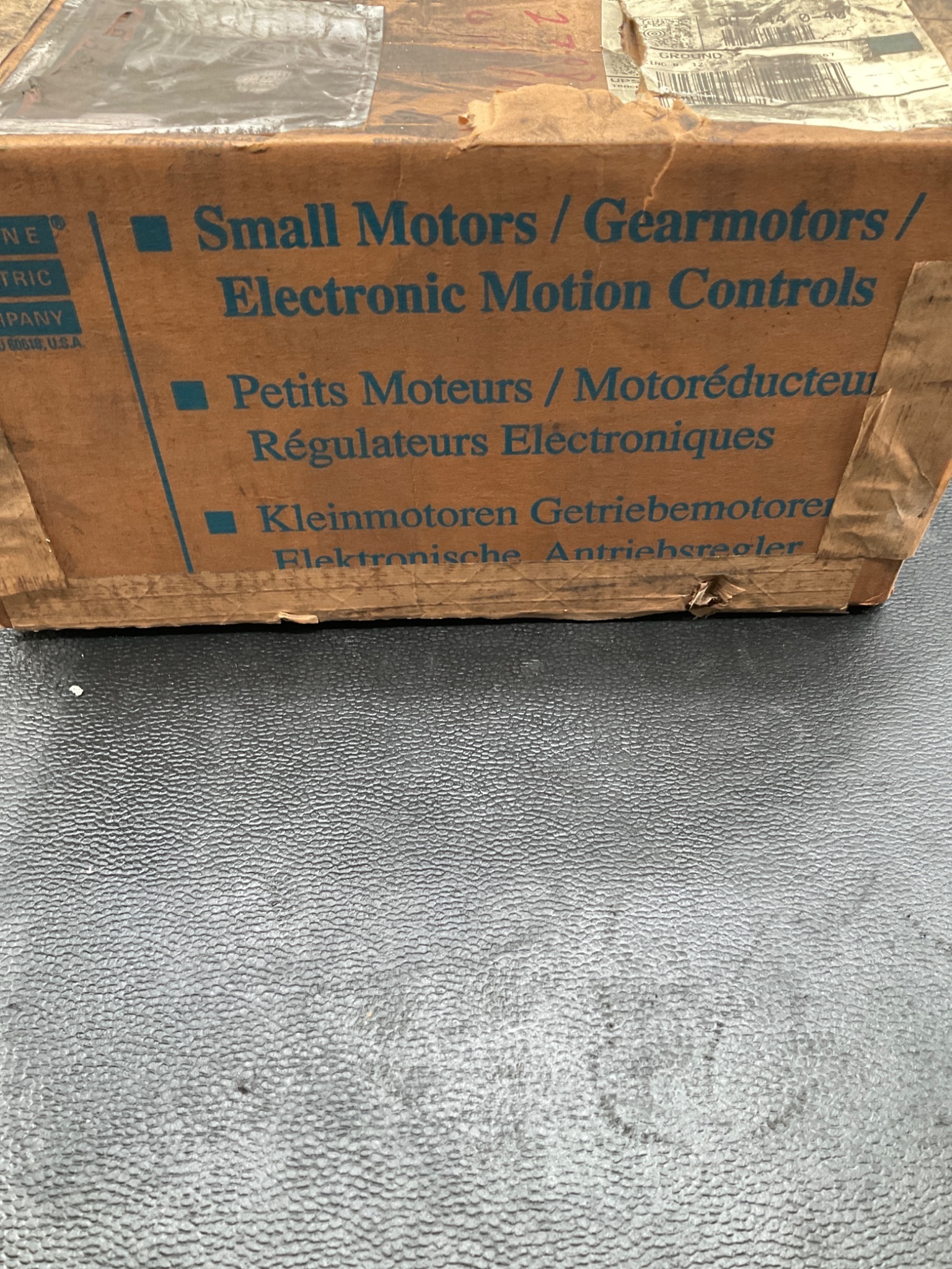 BODINE ELECTRIC 34R6BFCI-W2 AC Gearmotor 1/9HP 115V 20.4:1 Ratio NEW 4