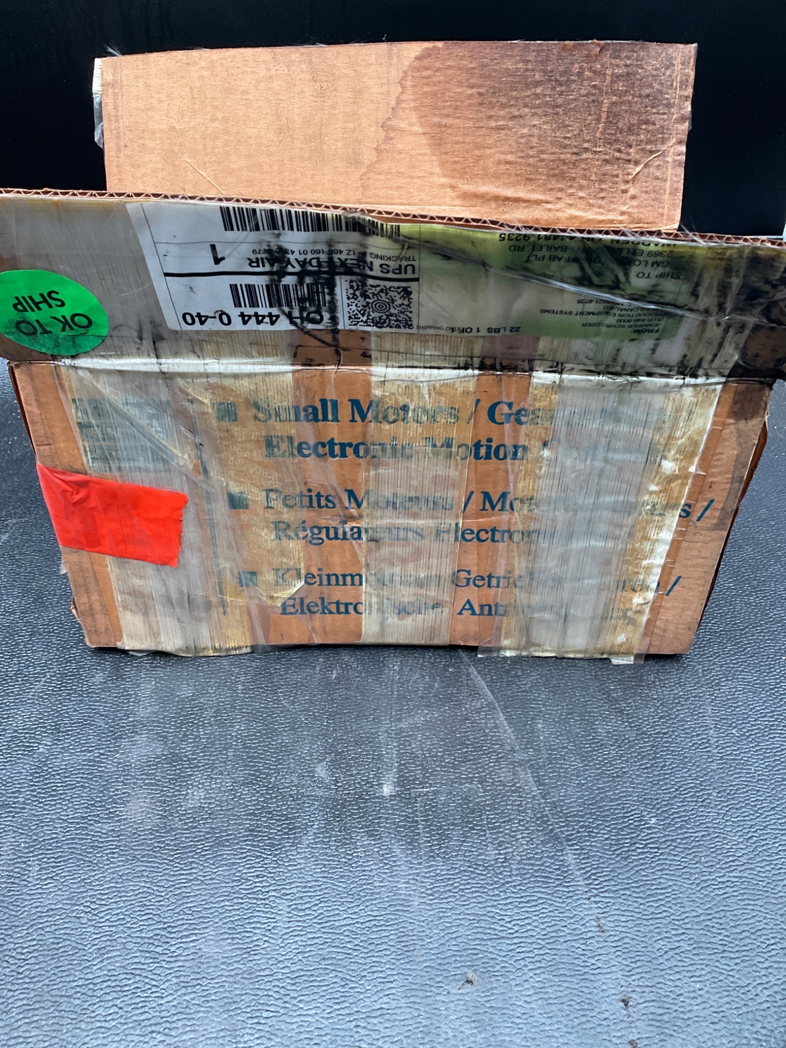 BODINE ELECTRIC 34R6BFCI-W2 AC Gearmotor 1/9HP 115V 20.4:1 Ratio NEW 3