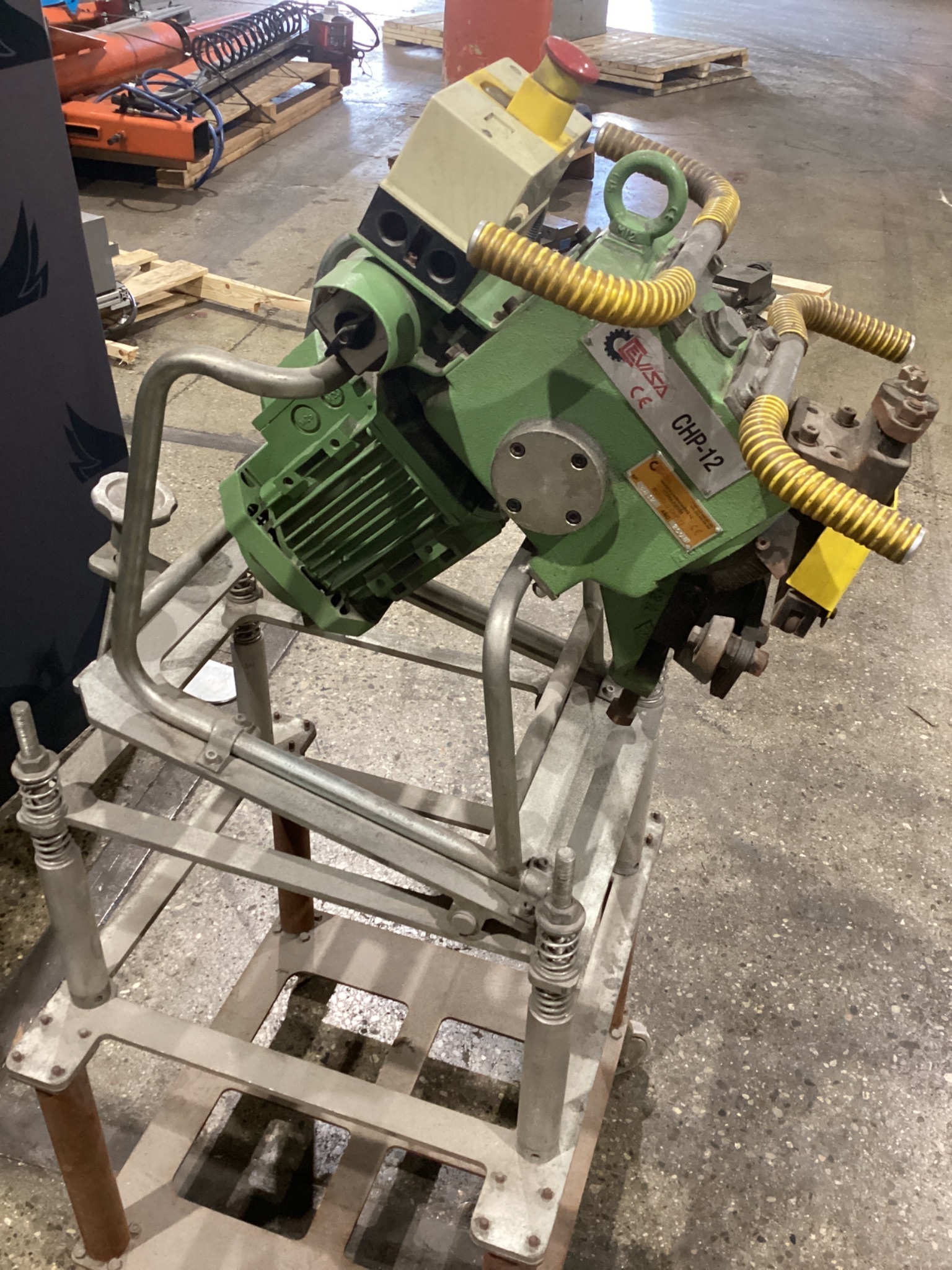 CEVISA CHP-12 Plate Beveling Machine USED 1