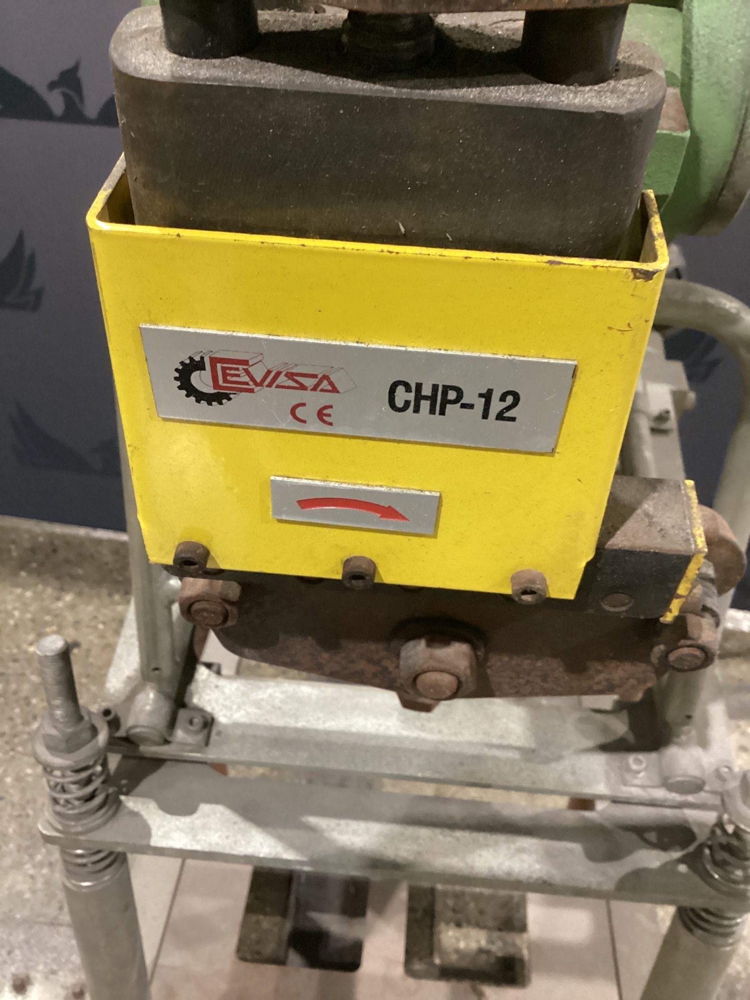 CEVISA CHP-12 Plate Beveling Machine USED 2