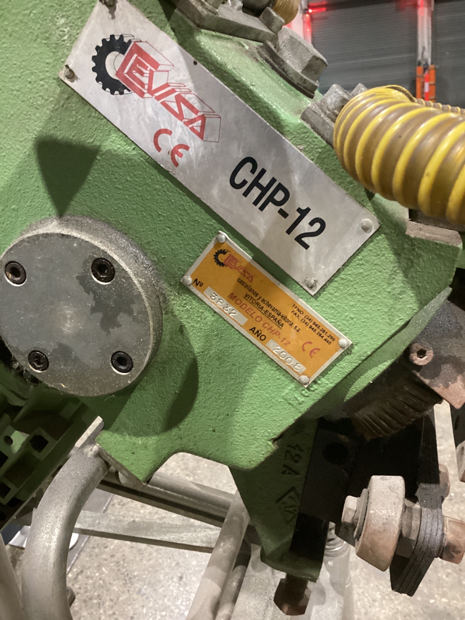 CEVISA CHP-12 Plate Beveling Machine USED 3