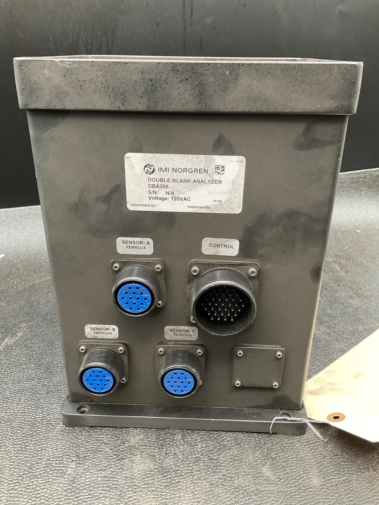 IMI NORGREN DBA300 Multi-Channel Double Blank Analyzer USED 2