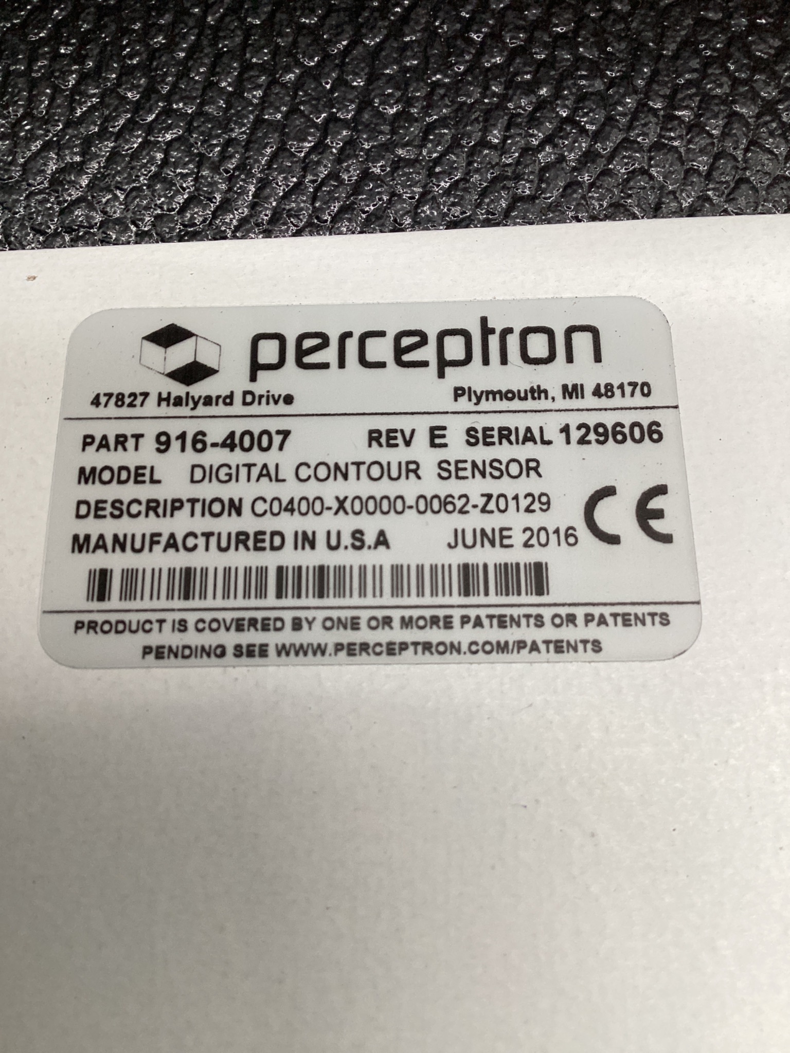 PERCEPTRON 916-4007 Digital Contour Sensor TriCam Rev E NEW 6
