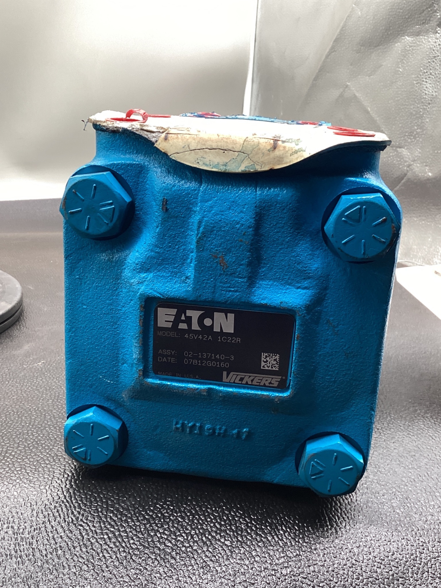 EATON 45V42A-1C22R Hydraulic Vane Pump USED 4