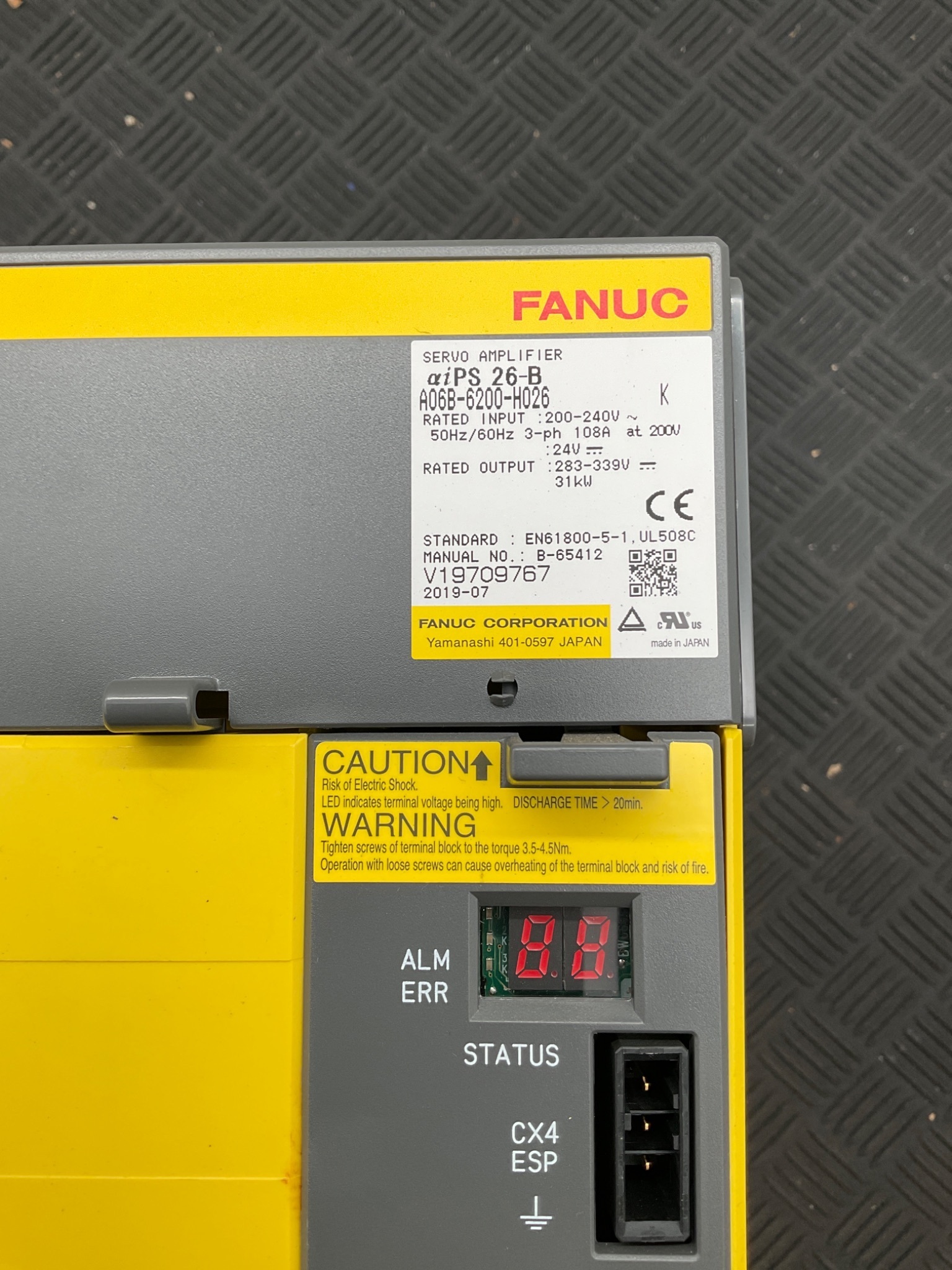 FANUC A06B-6200-H026 K Servo Drive Module USED 1