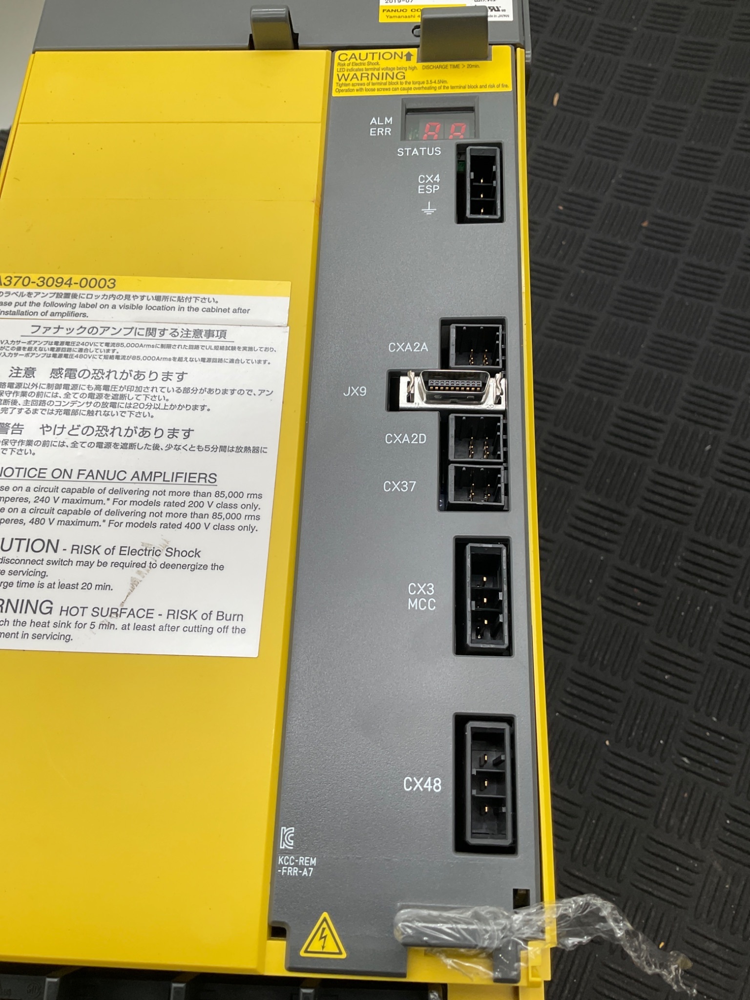 FANUC A06B-6200-H026 K Servo Drive Module USED 7