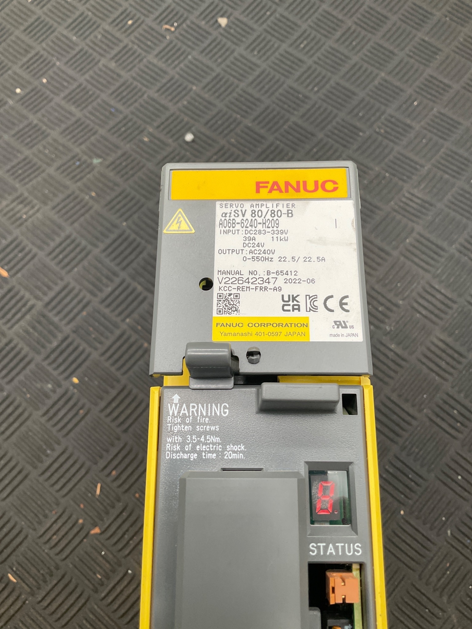 FANUC A06B-6240-H209 Servo Amplifier Module USED 2