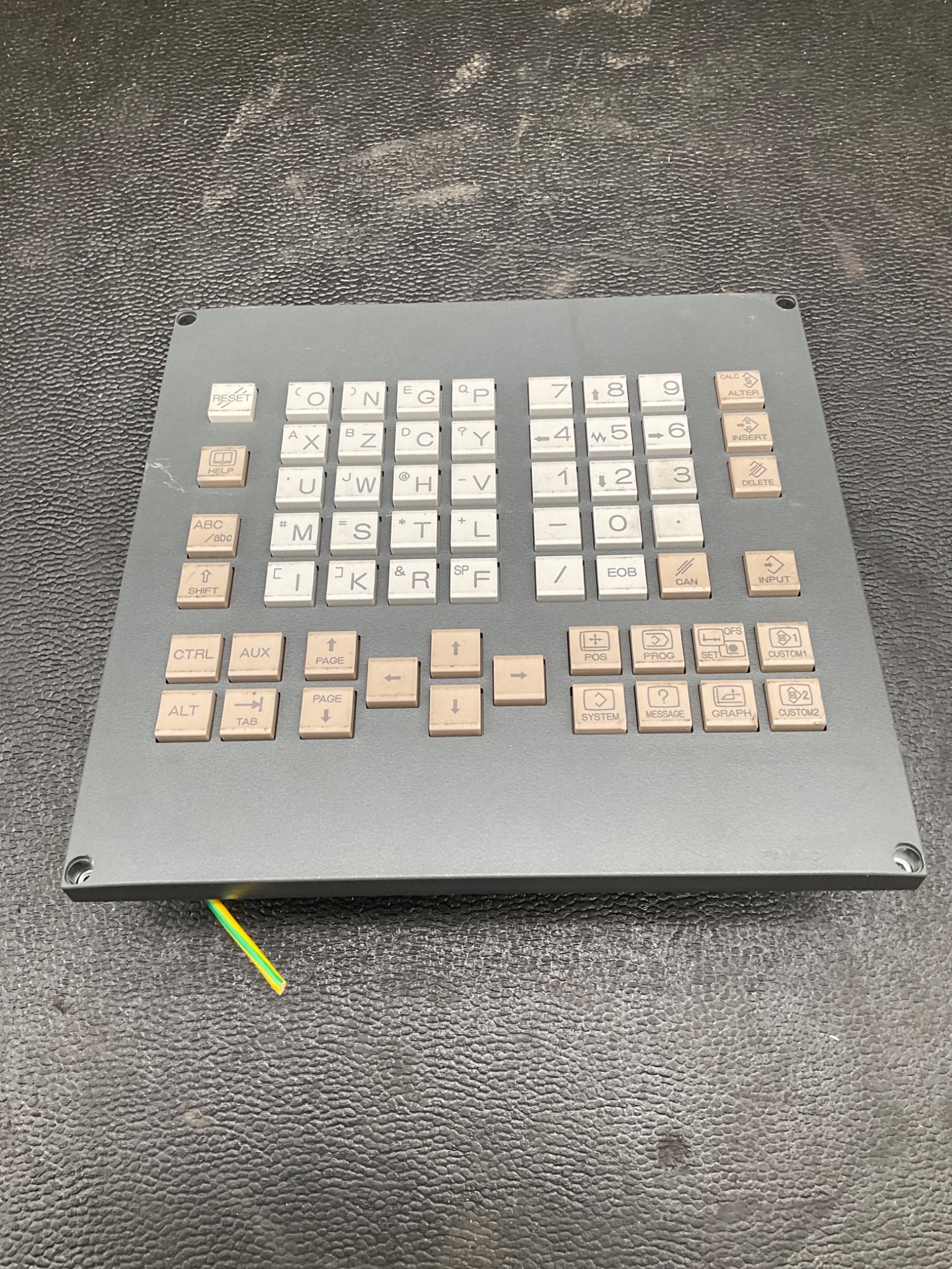 FANUC A02B-0323-C125#T Machine Button Operation Panel USED 1