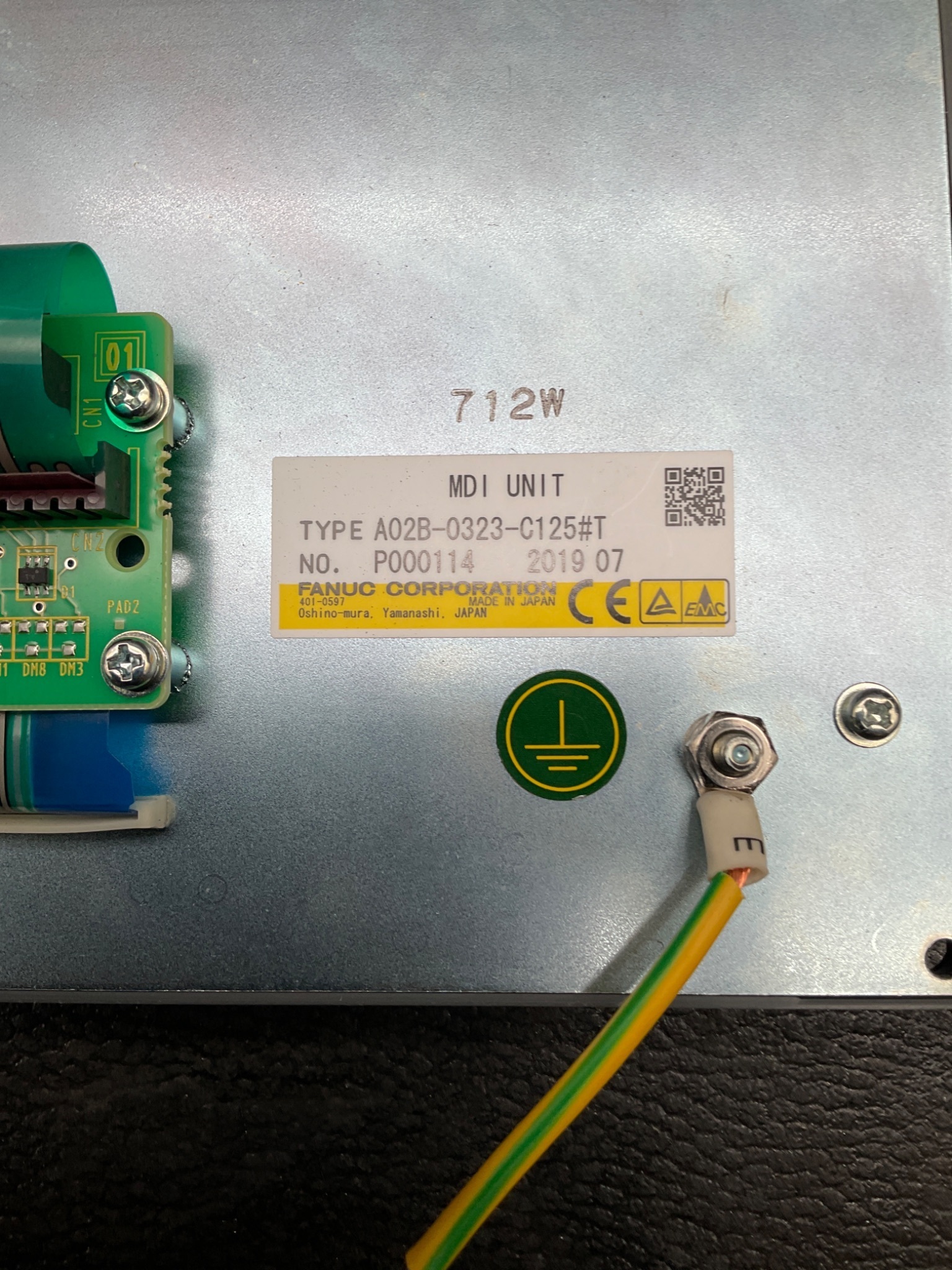 FANUC A02B-0323-C125#T Machine Button Operation Panel USED 2