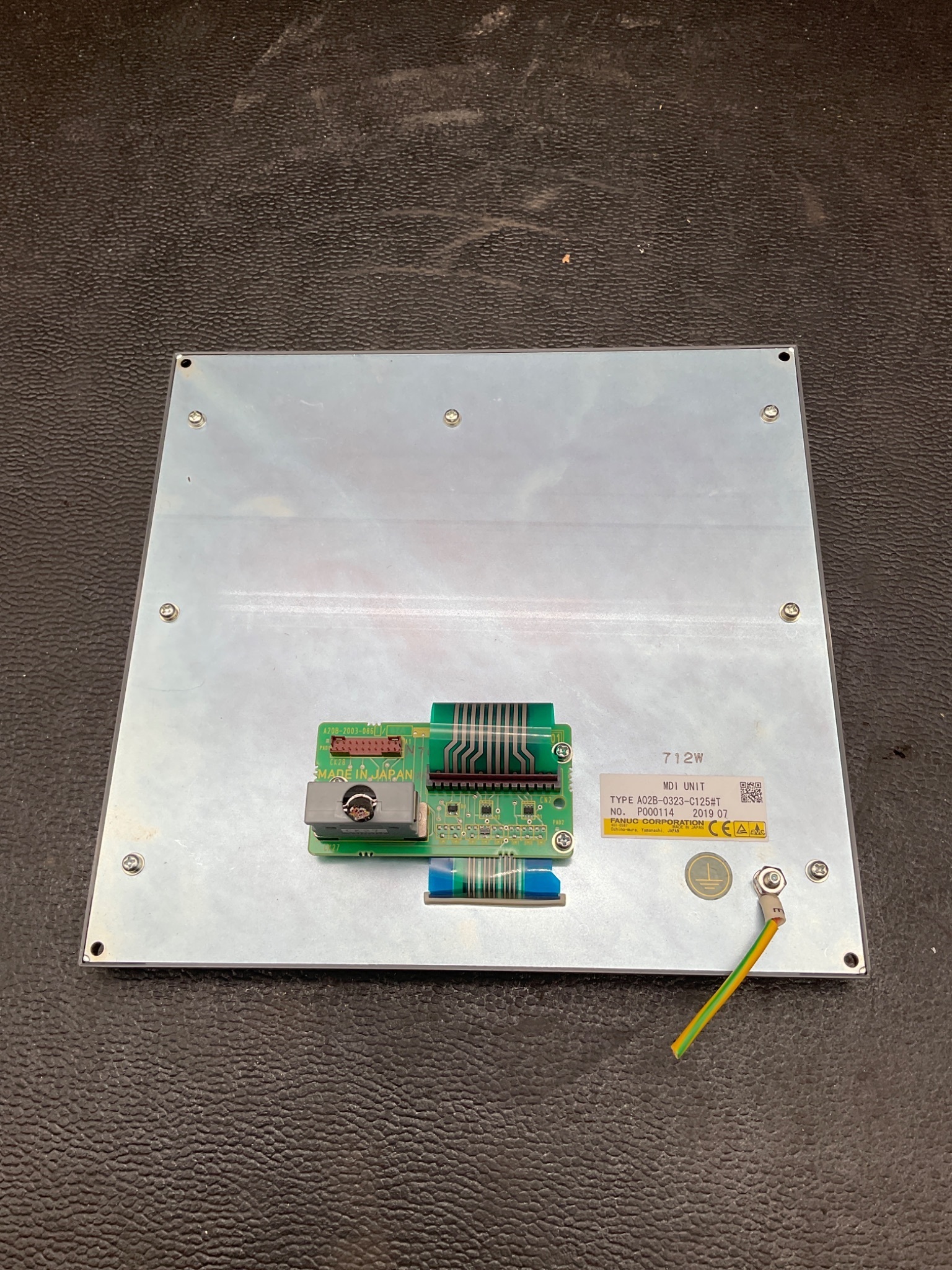 FANUC A02B-0323-C125#T Machine Button Operation Panel USED 3