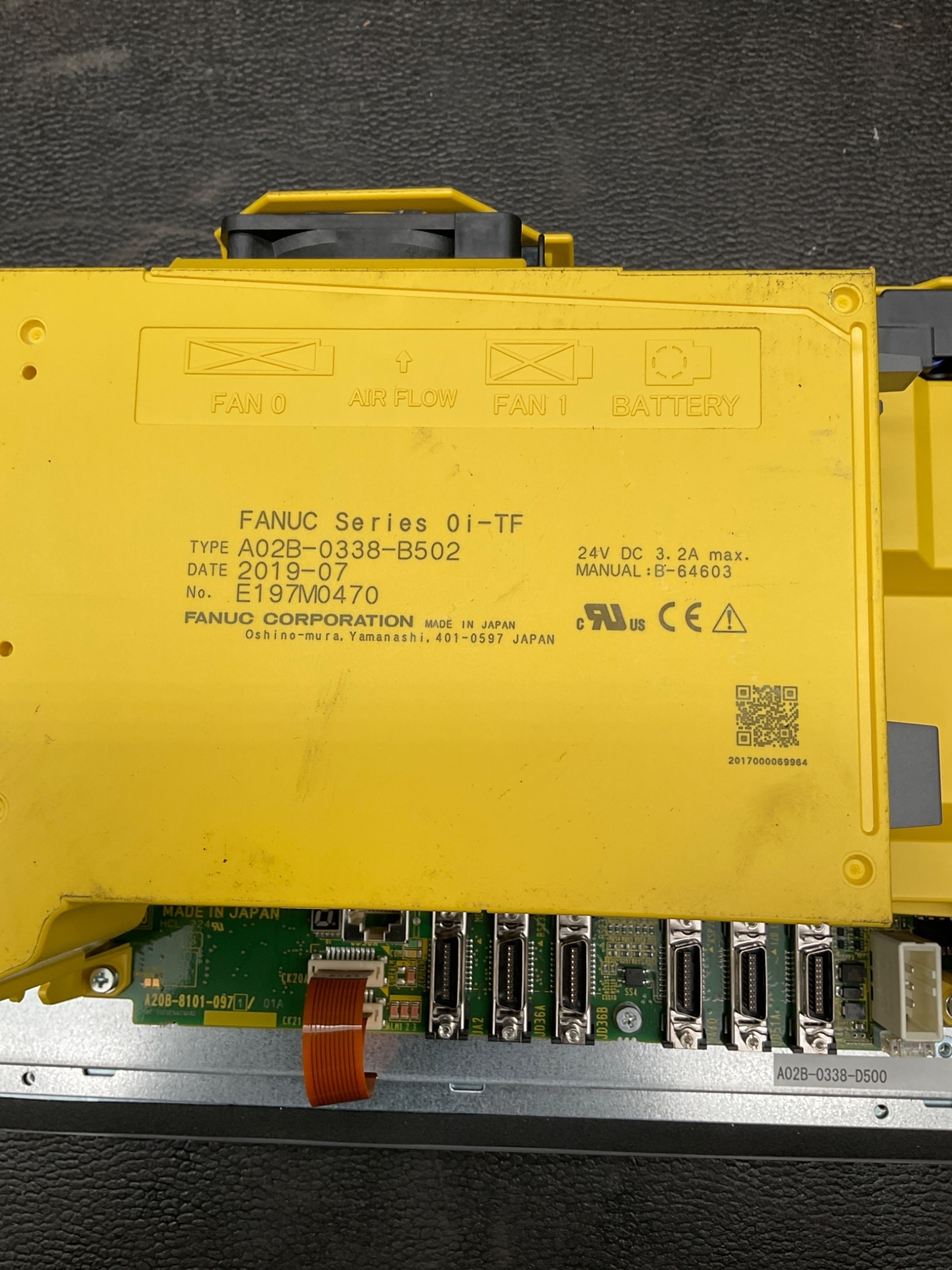 FANUC A02B-0338-B502 System Controller Module USED 5