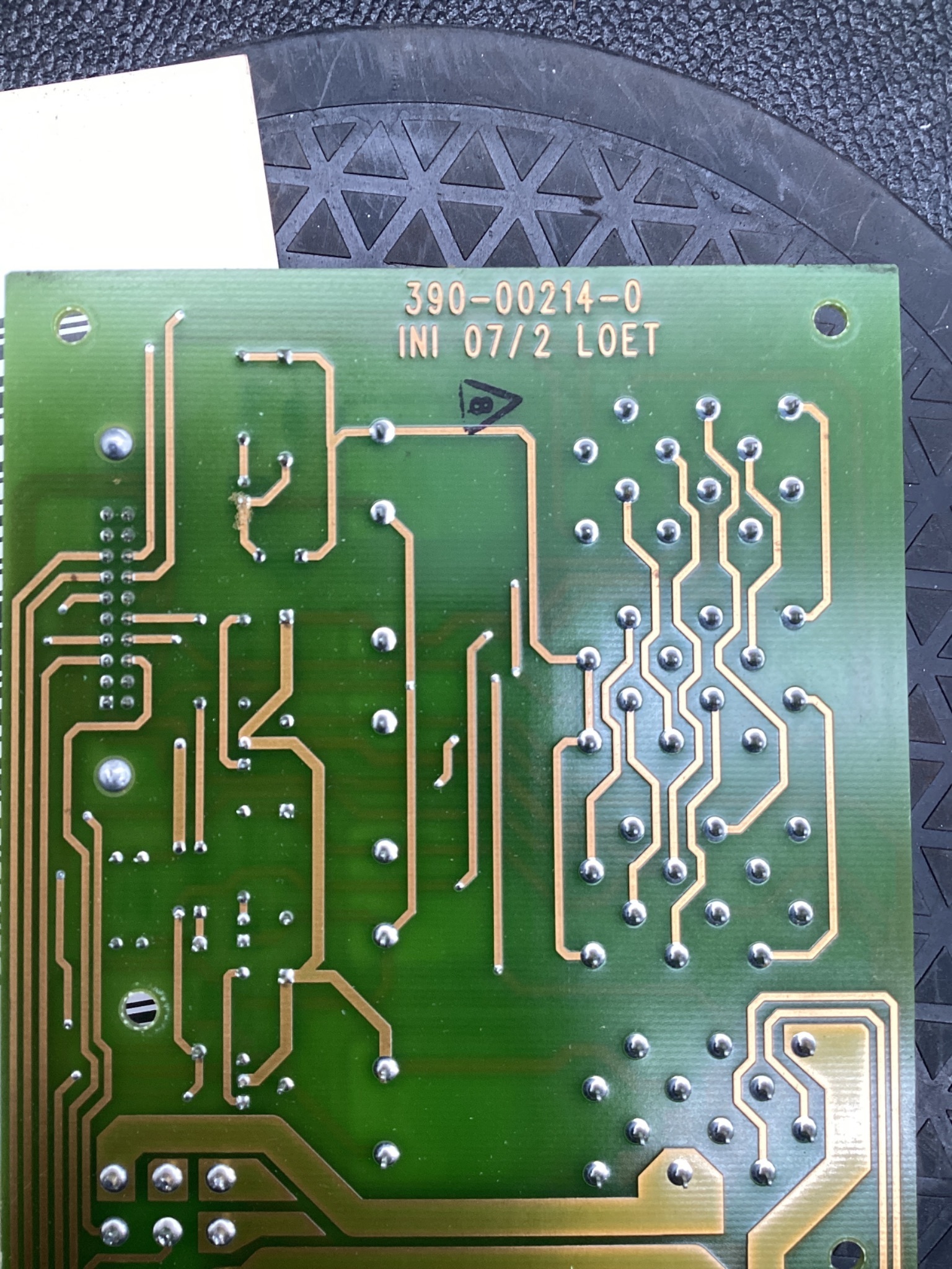 KUKA 390-00214-0 Relay PC Board KRC2 USED 2