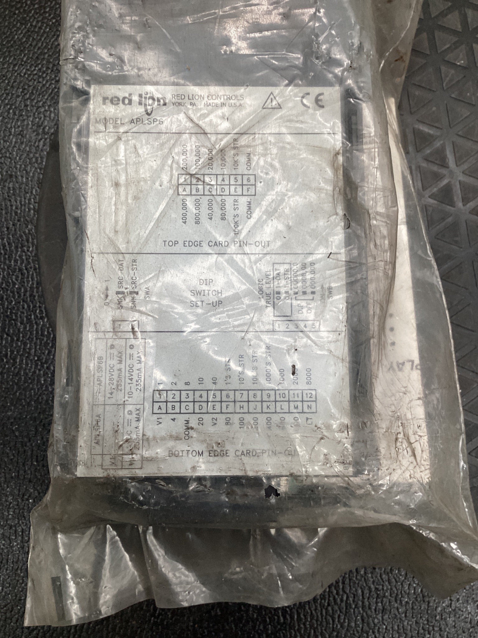 RED LION APLSP6 Apollo Slave Display Module NEW 1