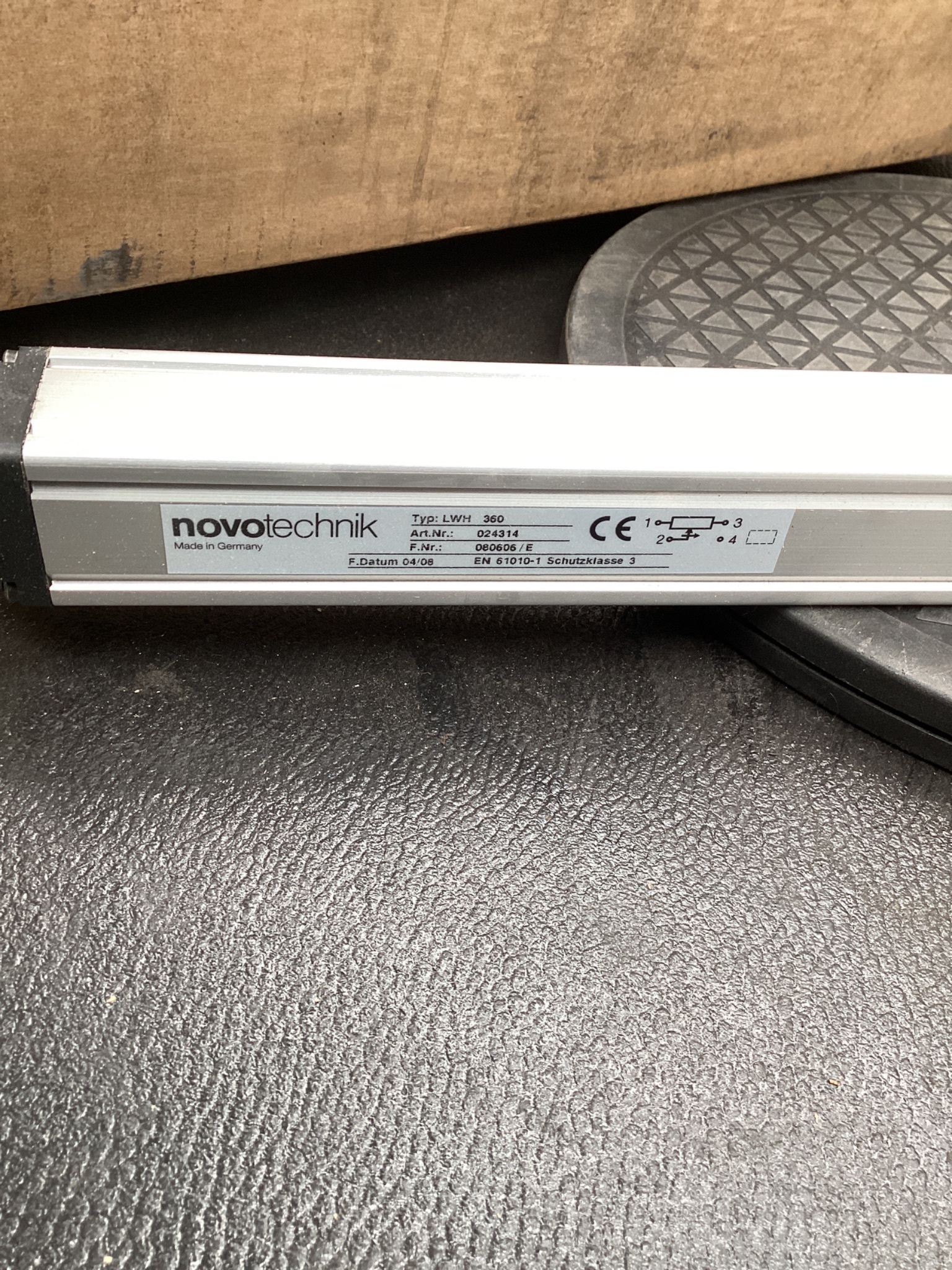 NOVOTECHNIK LWH 360 Linear Position Transducer NEW 3